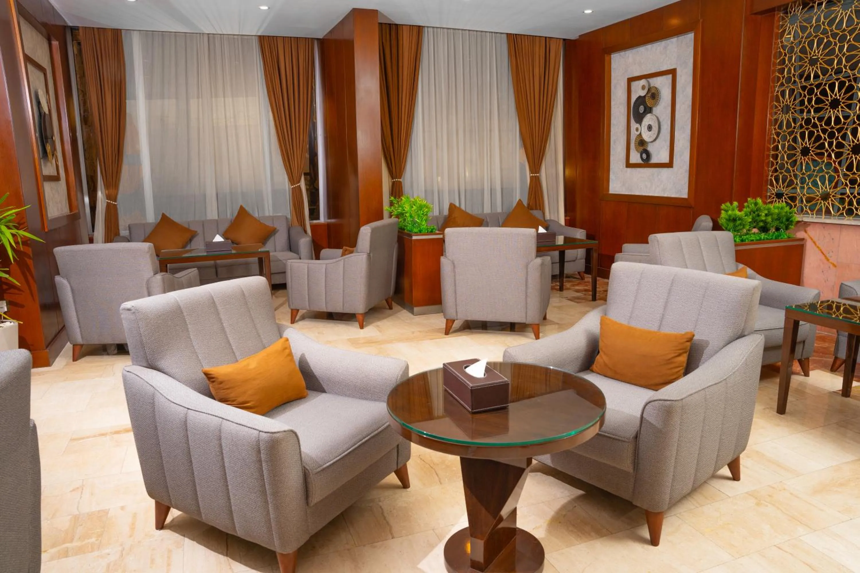 Lobby or reception in Shaheen Hotel Baghdad