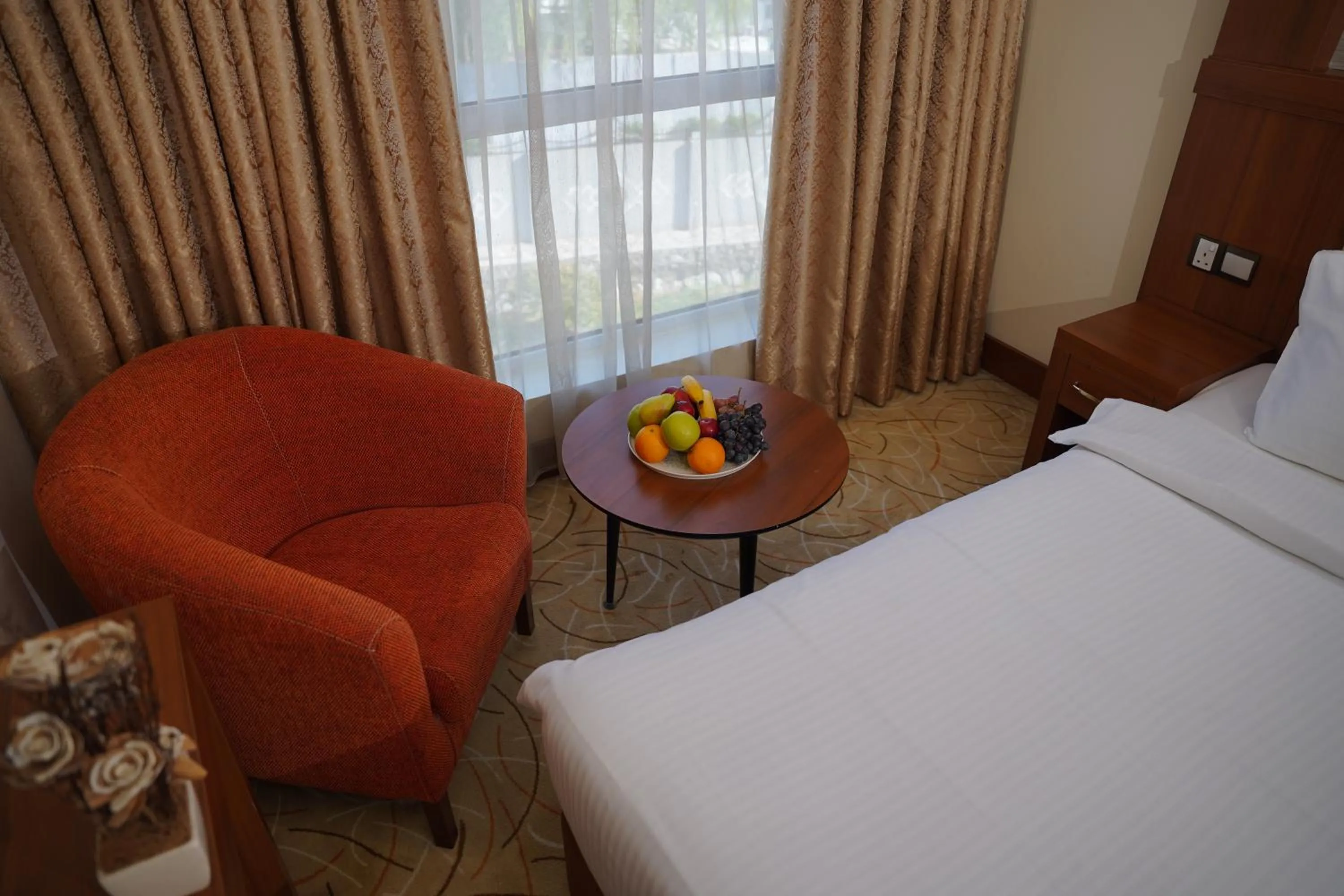 Bed in Shaheen Hotel Baghdad