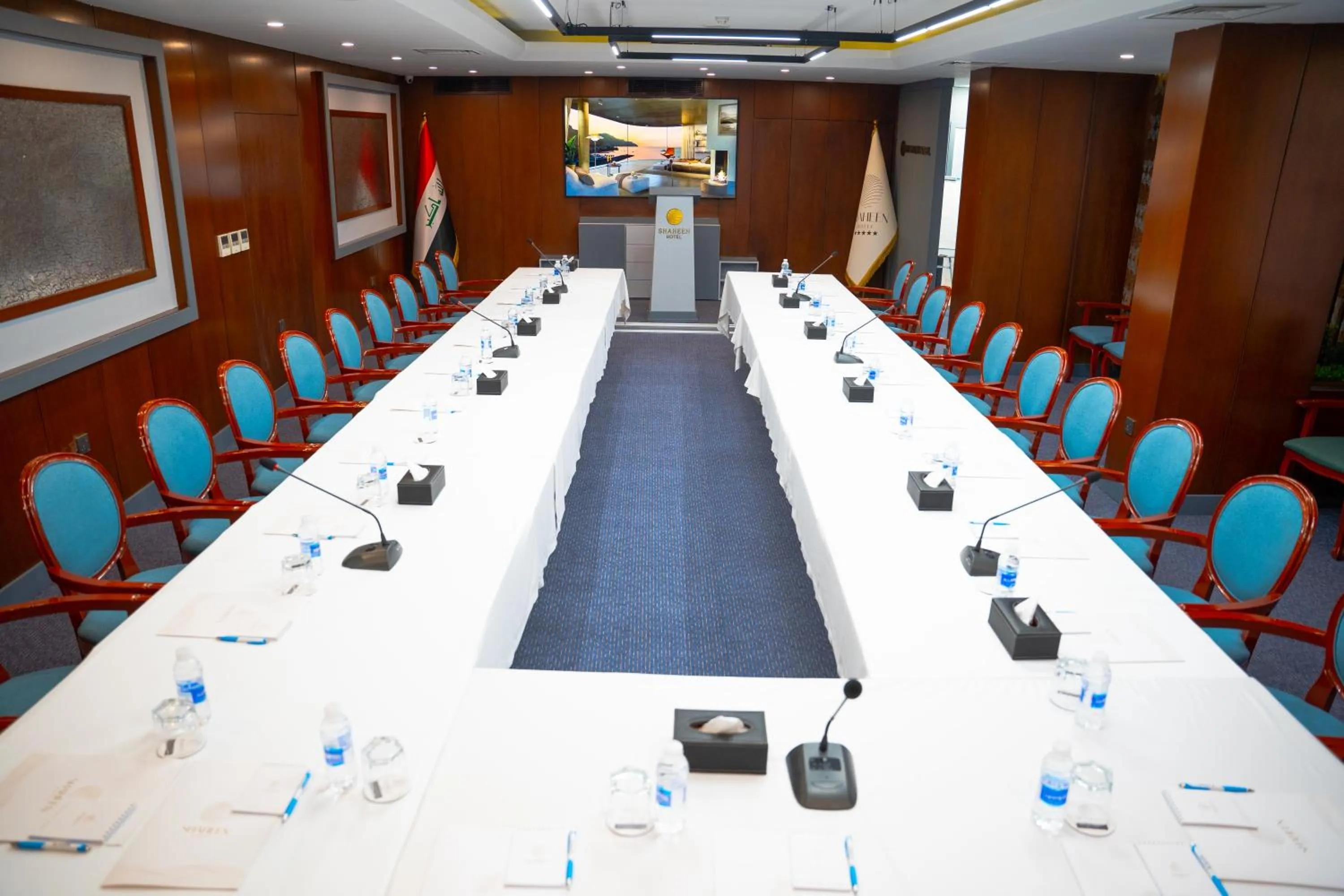 Meeting/conference room in Shaheen Hotel Baghdad