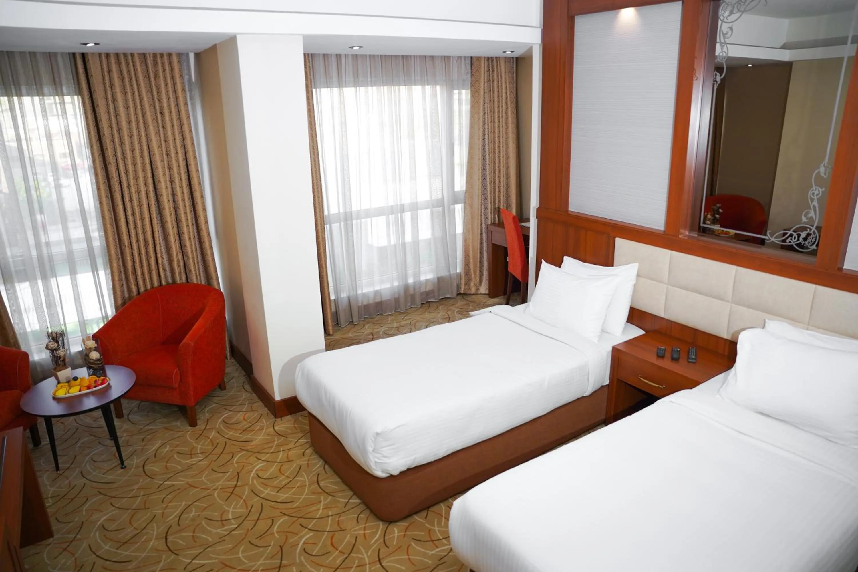 Photo of the whole room, Bed in Shaheen Hotel Baghdad