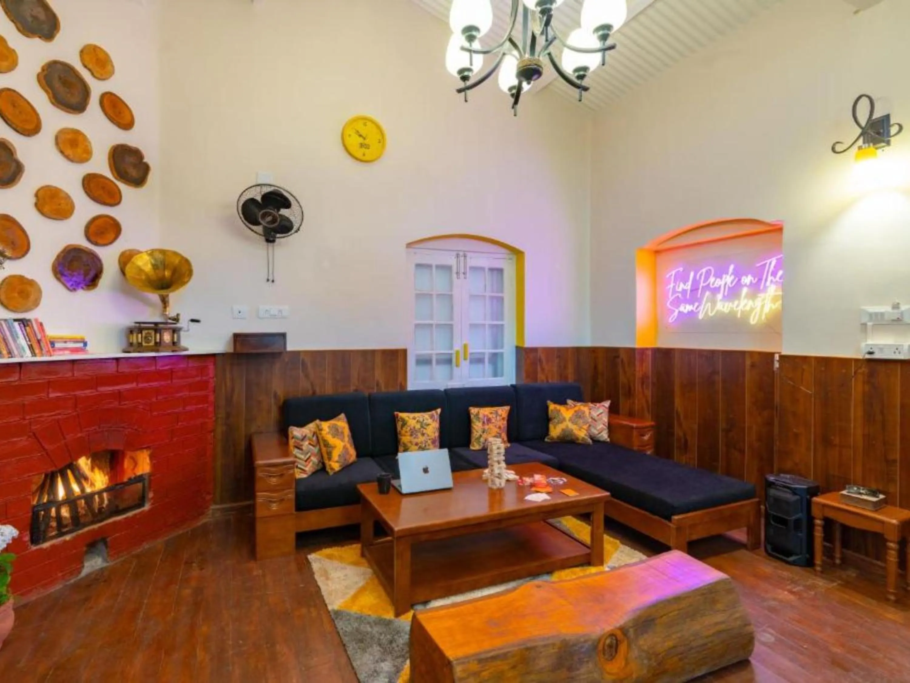 Living room in The Hosteller Ooty