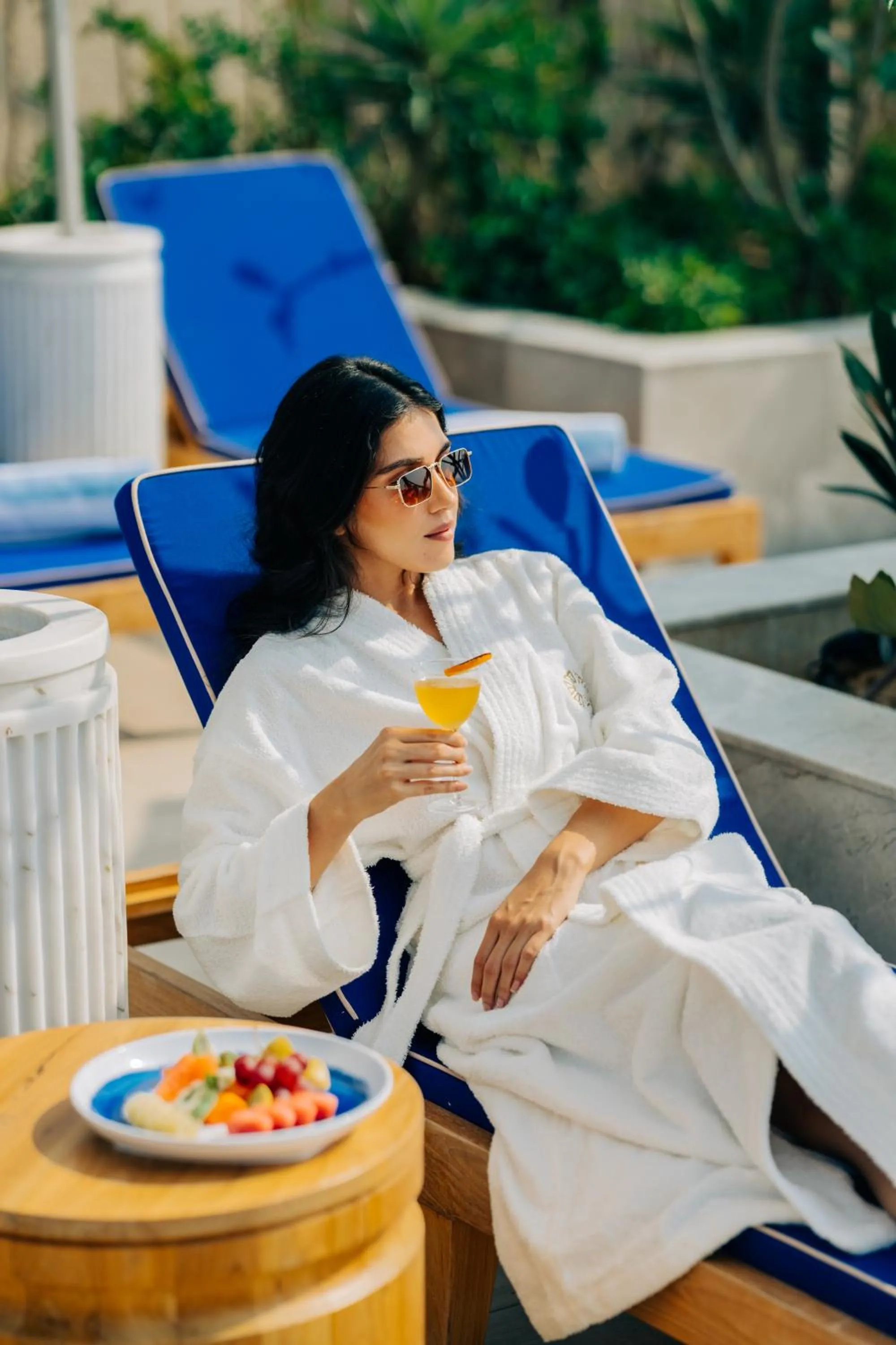 Swimming pool in Taj Amer, Jaipur