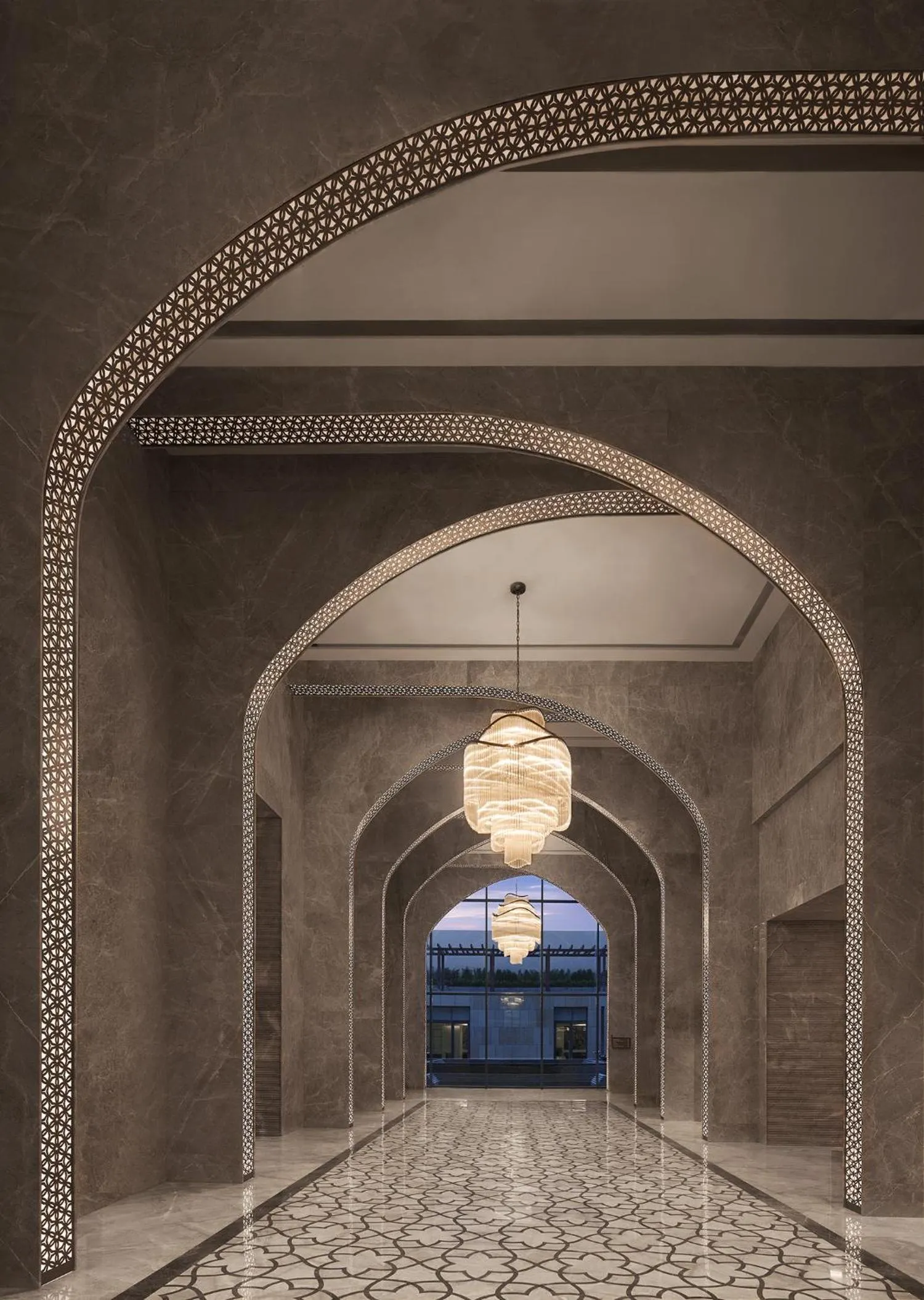 Lobby or reception in Taj Amer, Jaipur