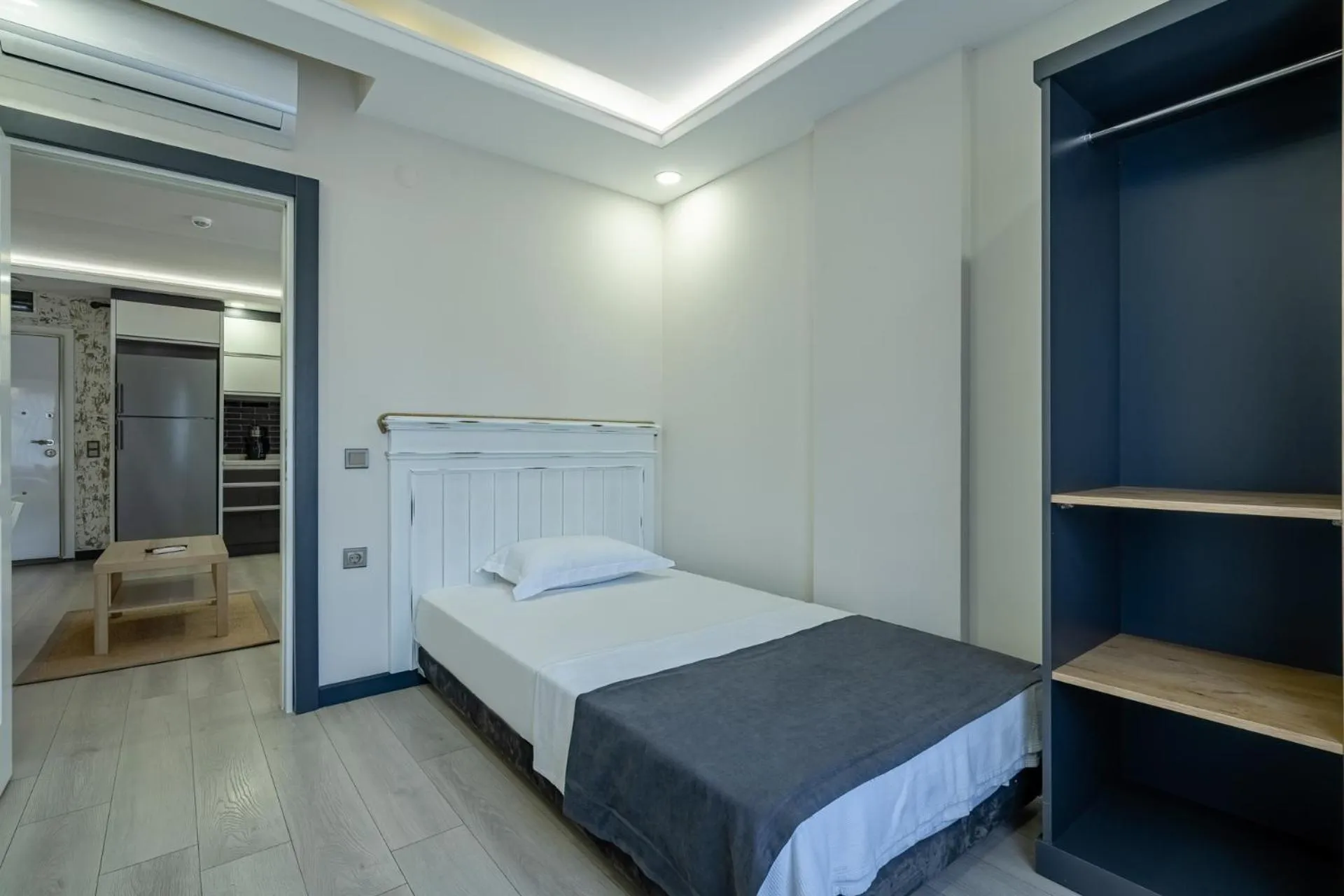 Bed in ELUXİO SUİTE HOTEL