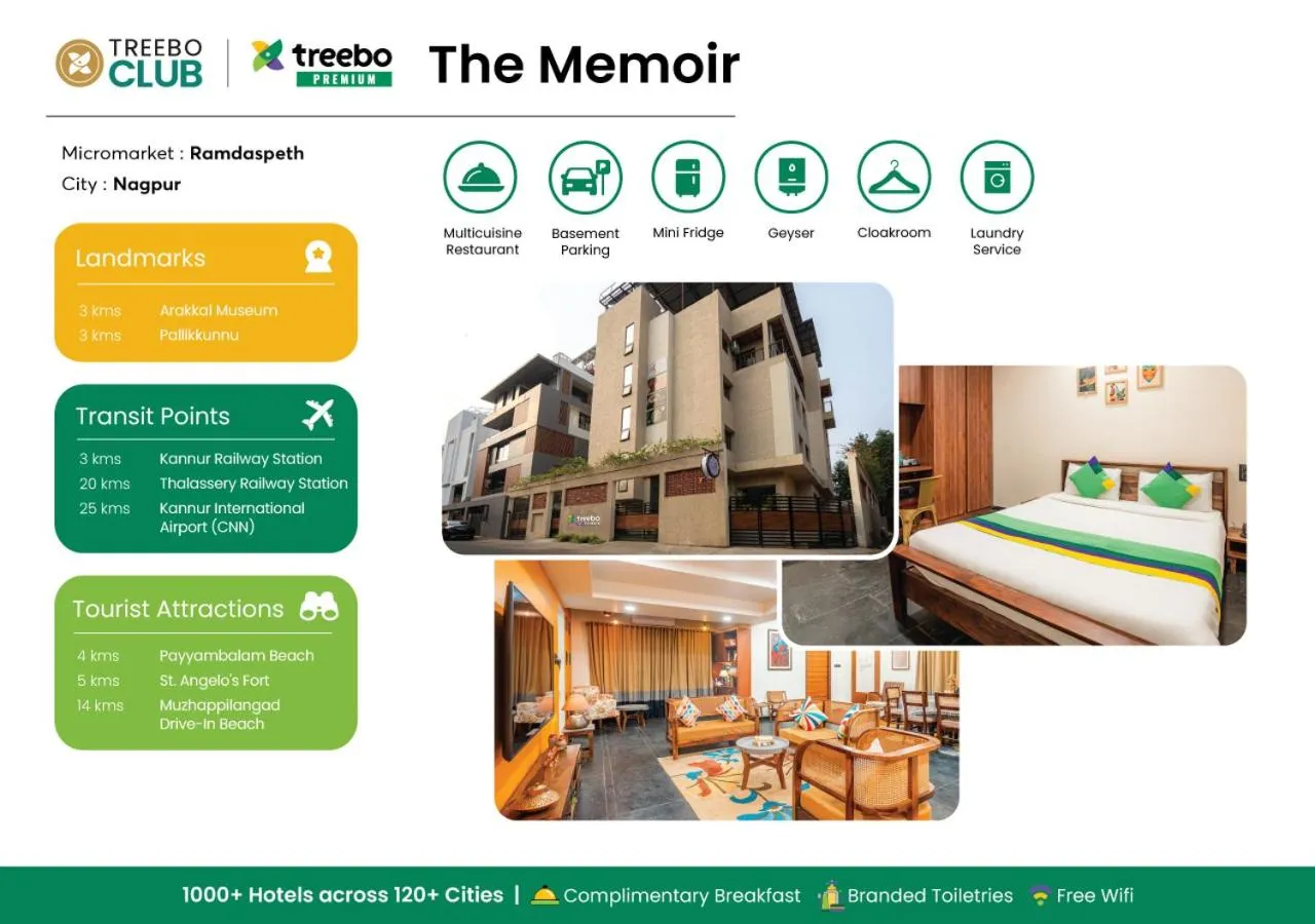 Treebo Premium The Memoir, Ramdaspeth
