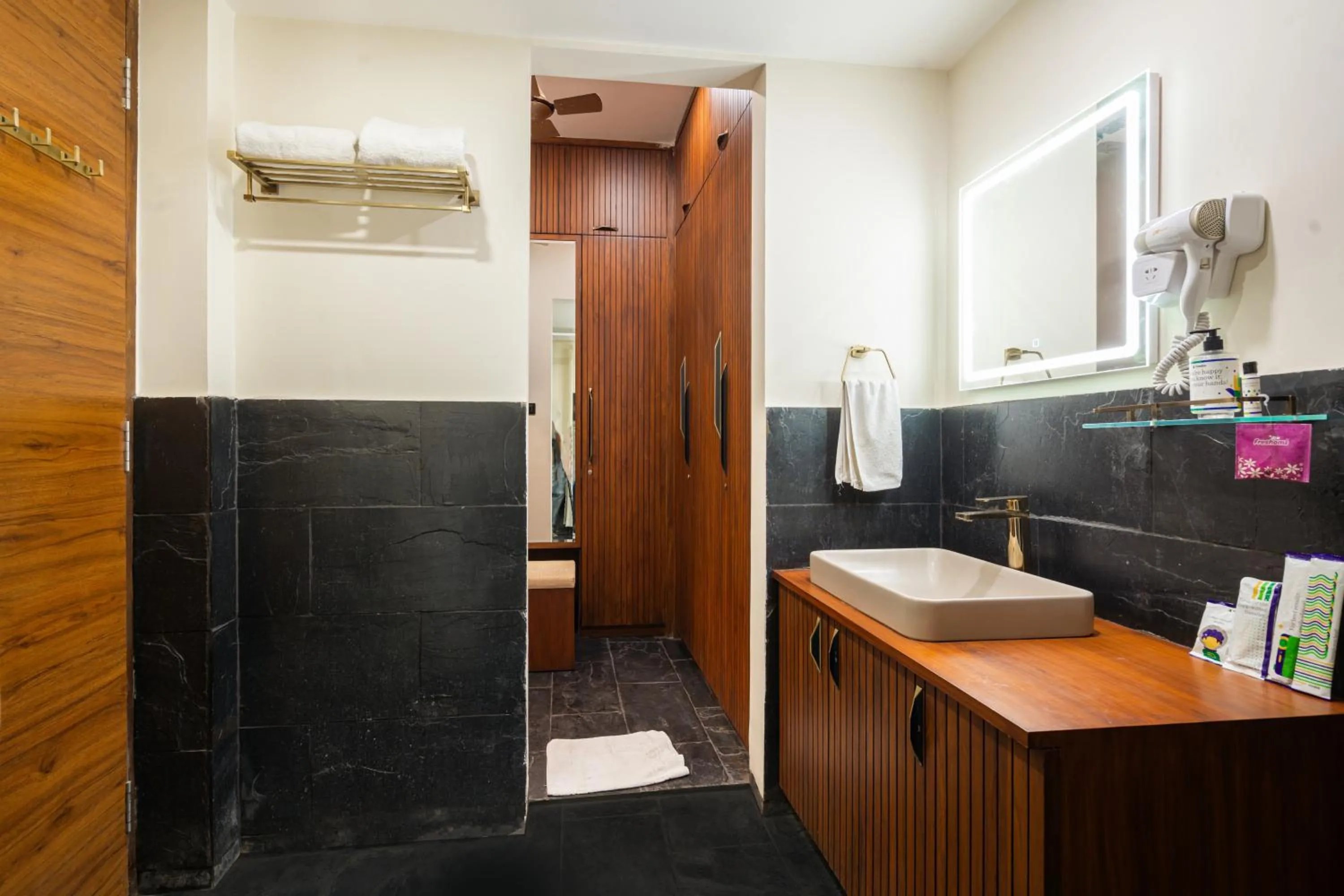 Bathroom in Treebo Premium The Memoir, Ramdaspeth