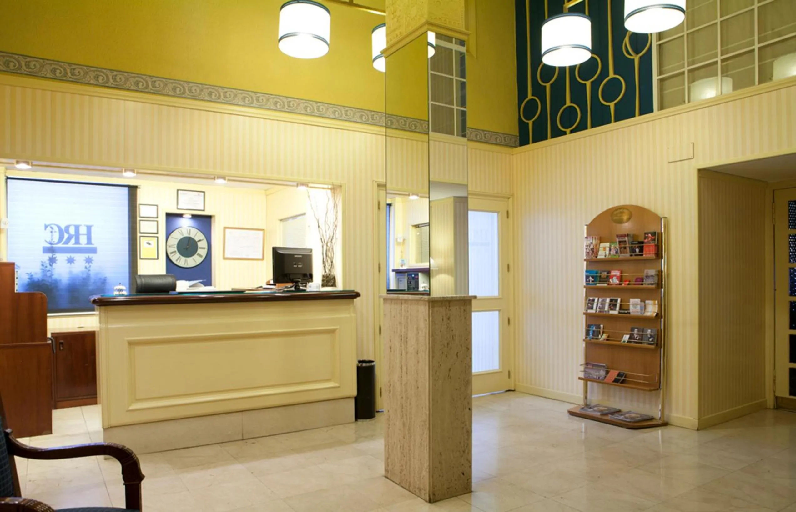 Lobby or reception in HRC Hotel