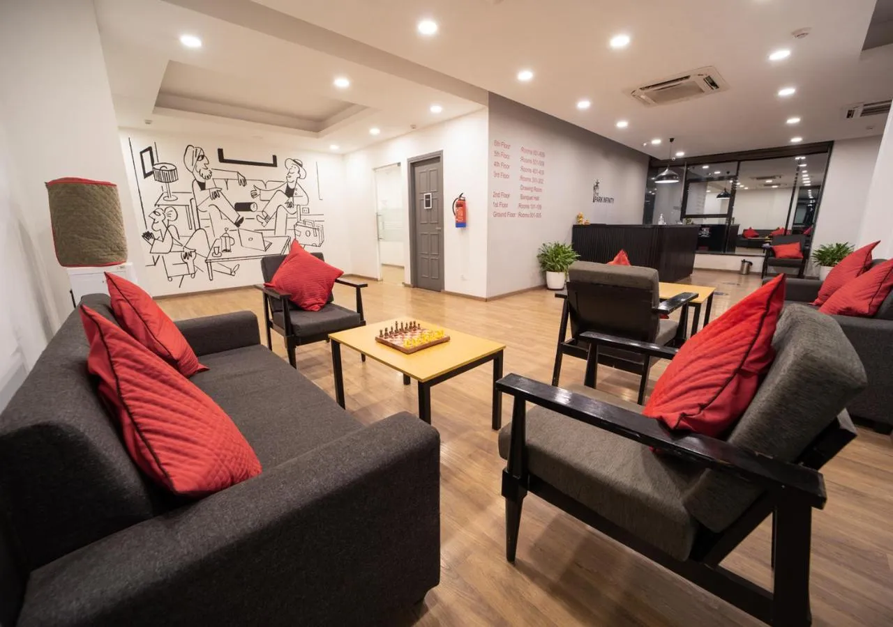 Seating area in The Park Infinity