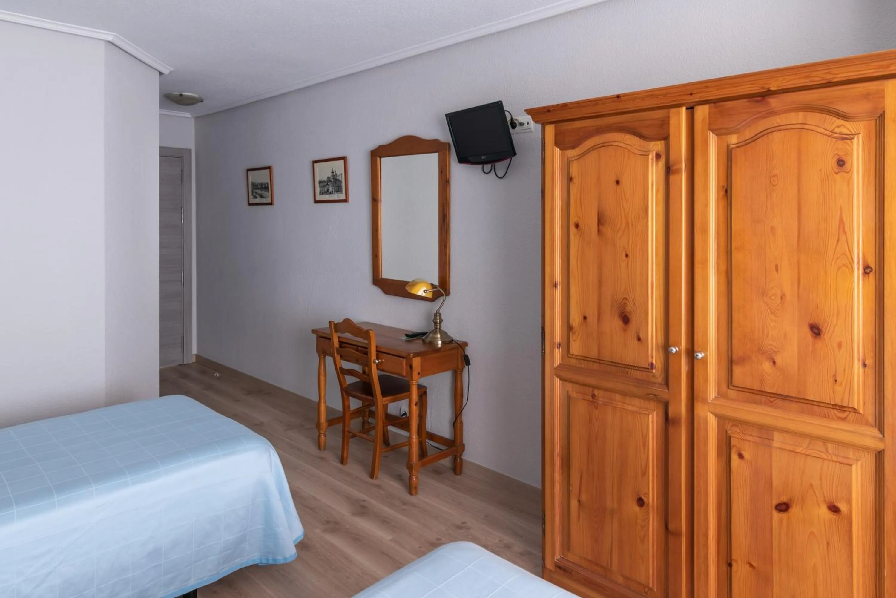 Bed in Hotel San Glorio