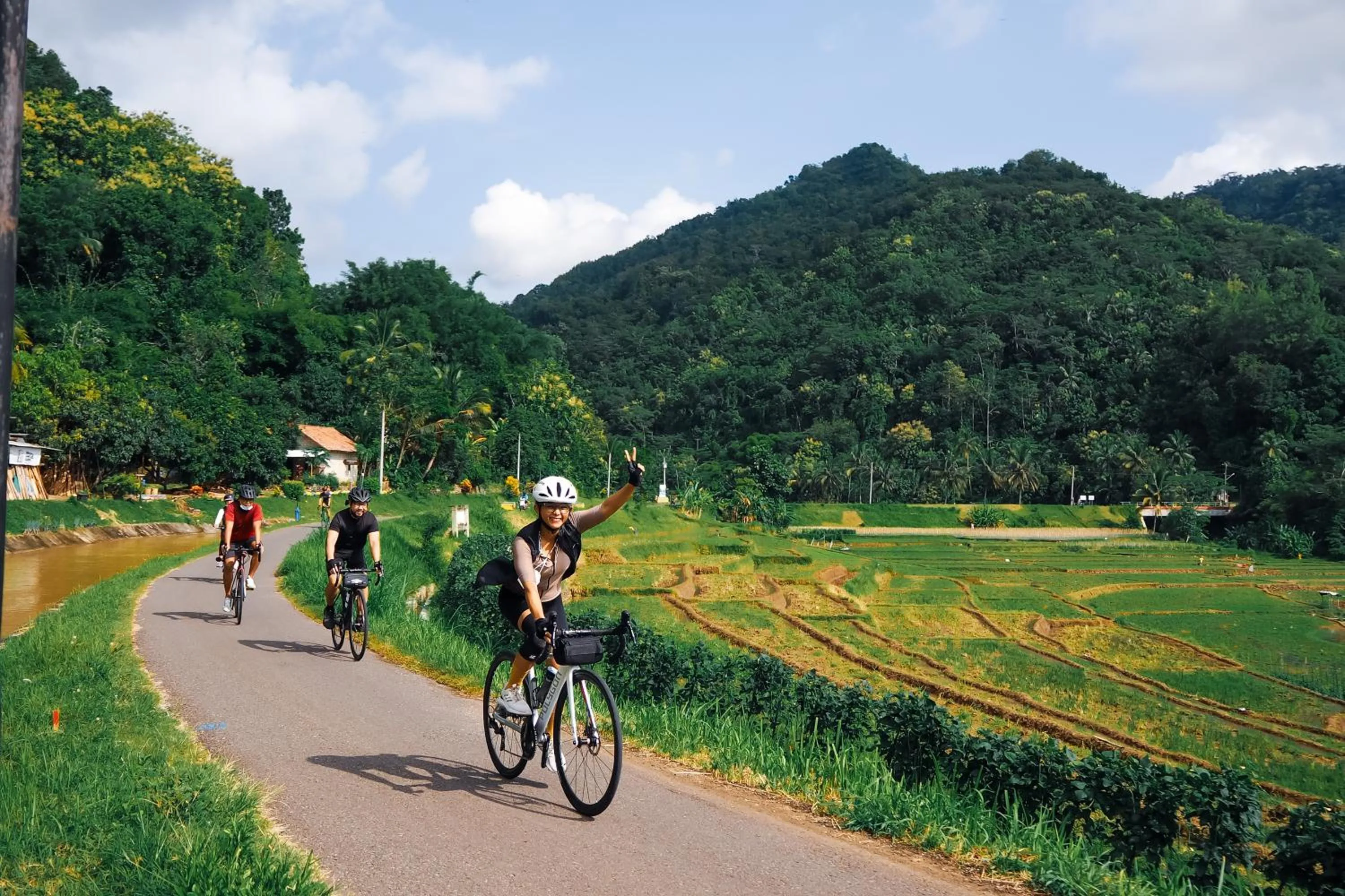 Cycling in Rumah Kalpataru