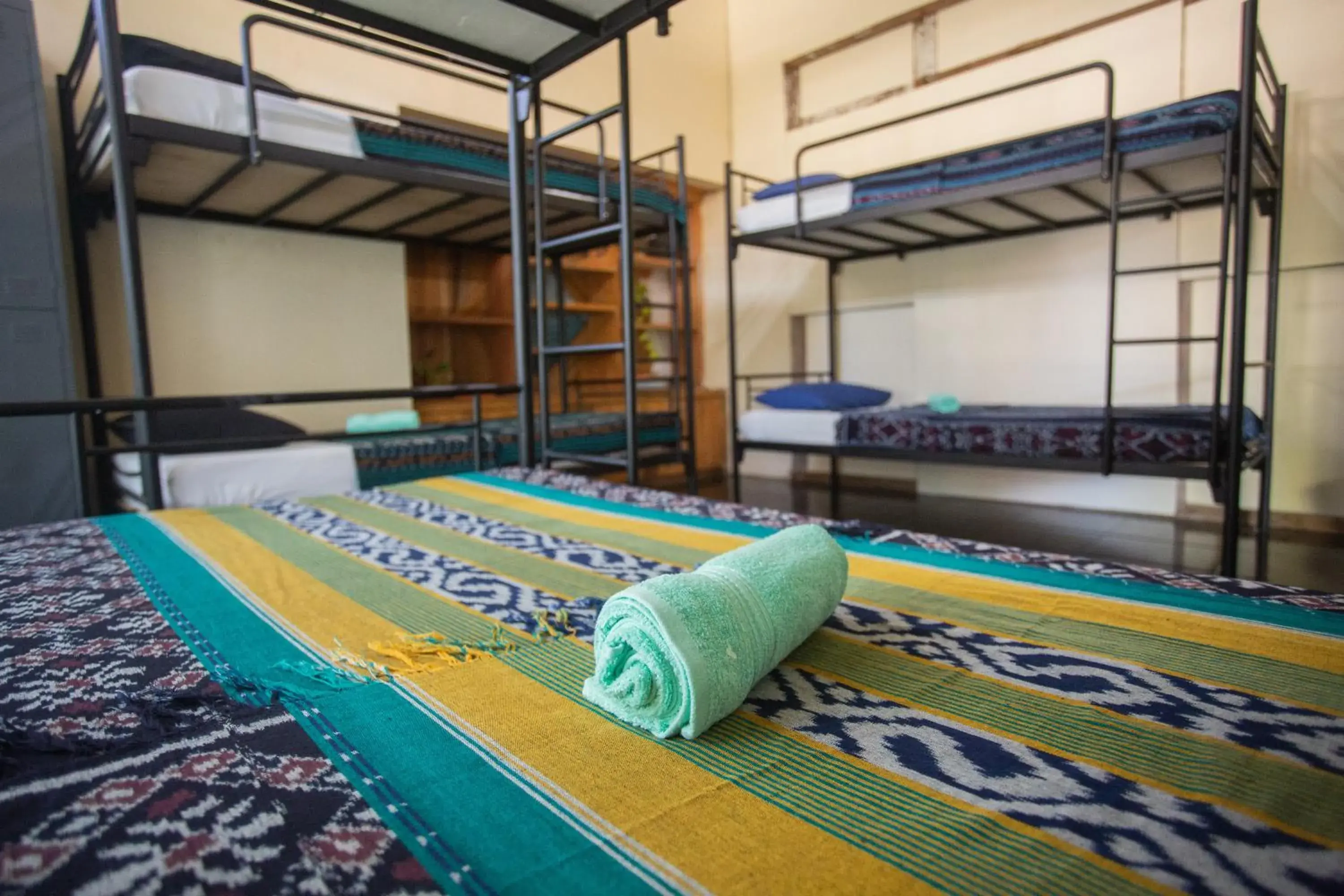 Bunk Bed in Mixed Dormitory Room in Rumah Kalpataru Bunk Bed in Mixed Dormitory Room in Rumah Kalpataru