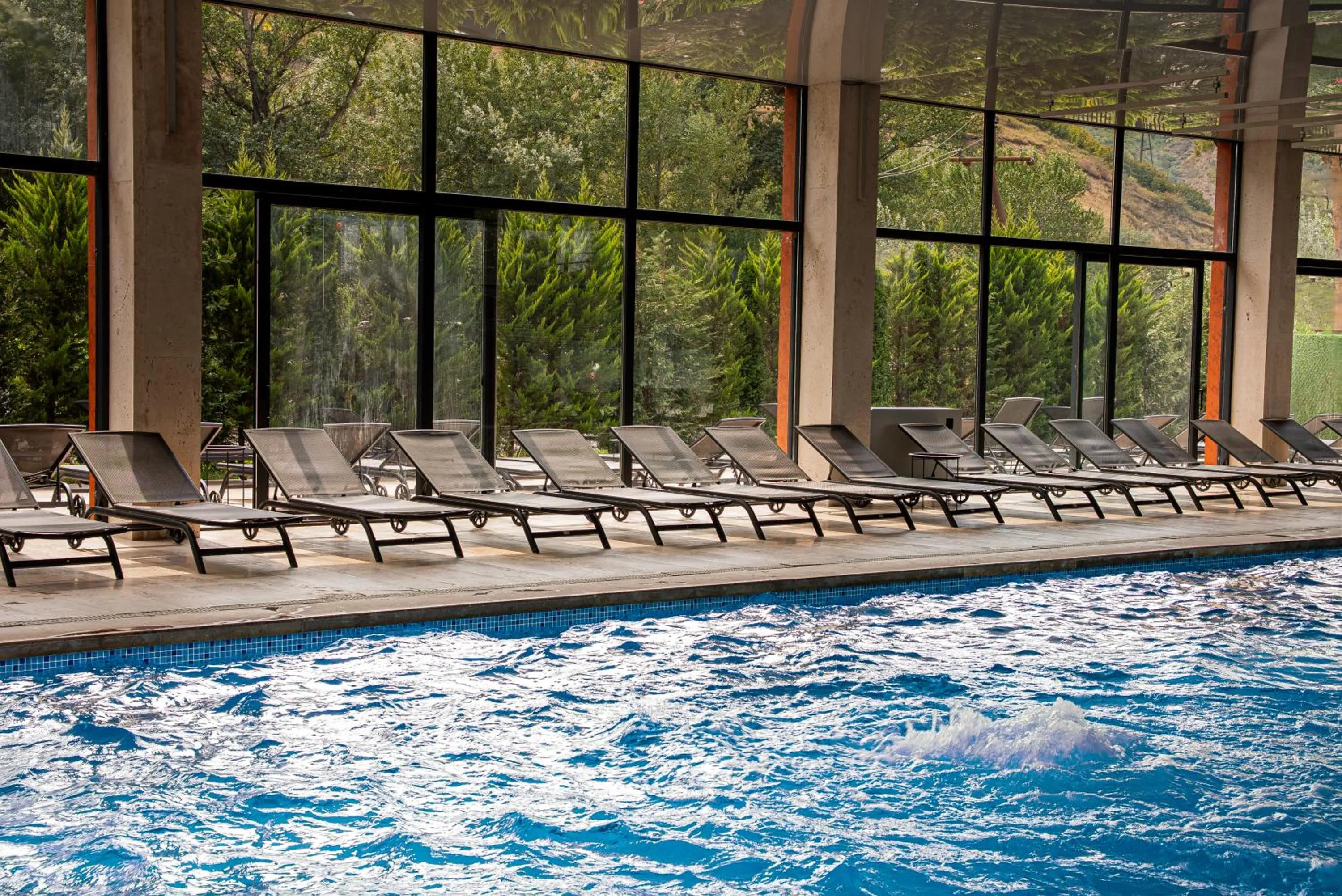 Swimming pool in Gori Inn