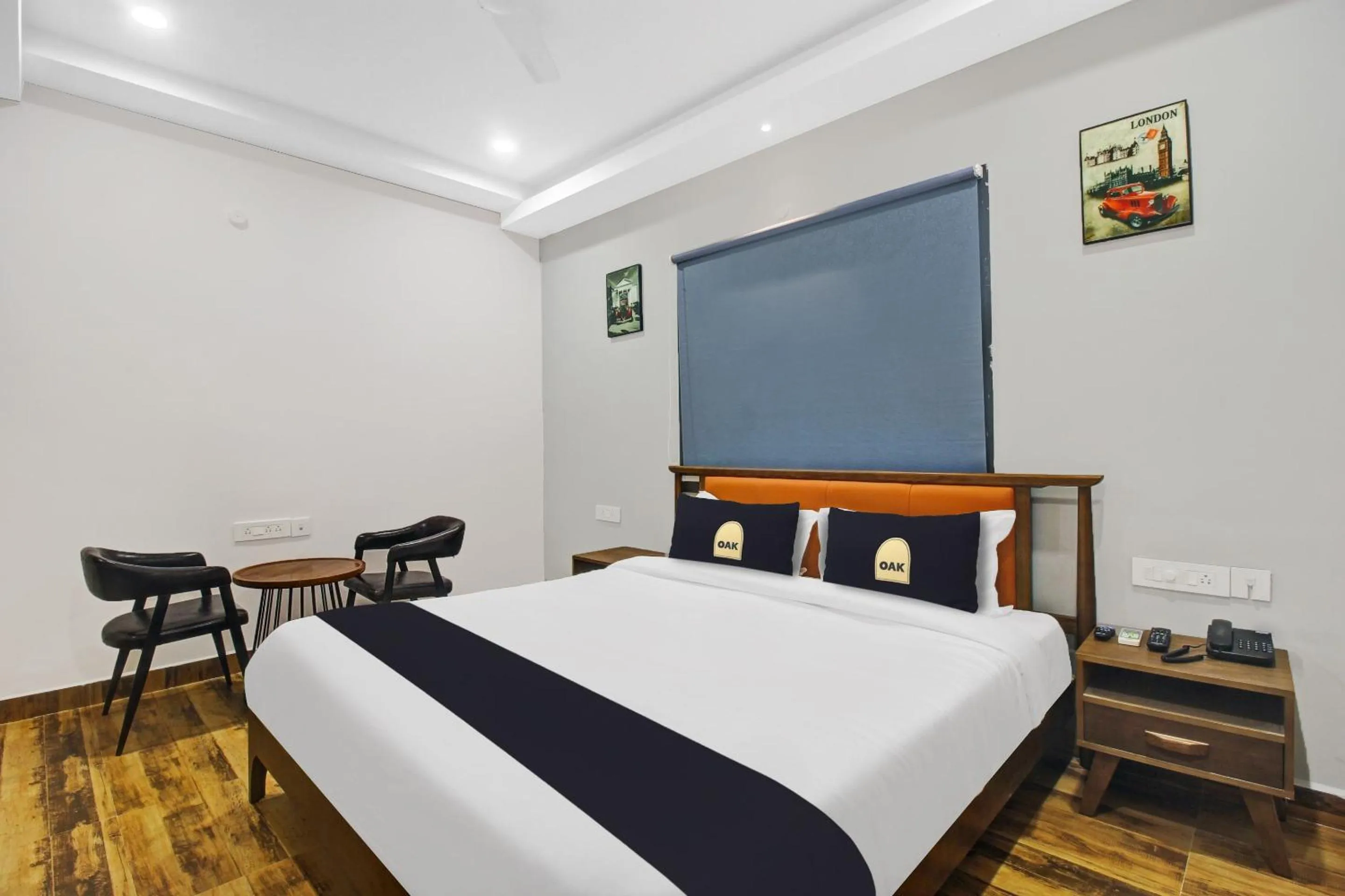 Bedroom, Bed in Super Townhouse OAK Hitec City Near Image Hospital