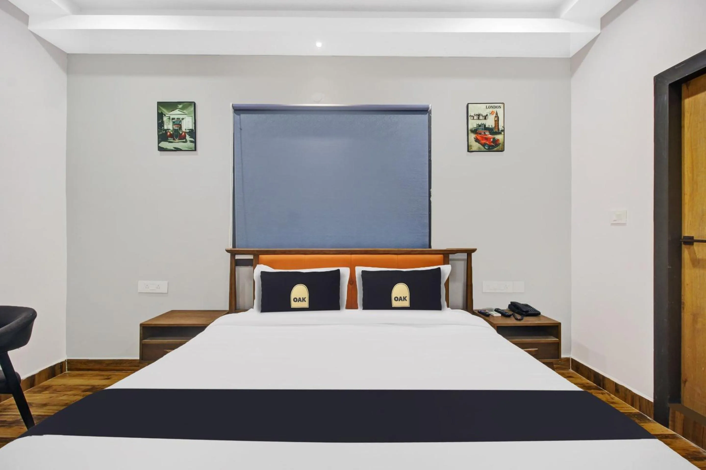 Bedroom, Bed in Super Townhouse OAK Hitec City Near Image Hospital