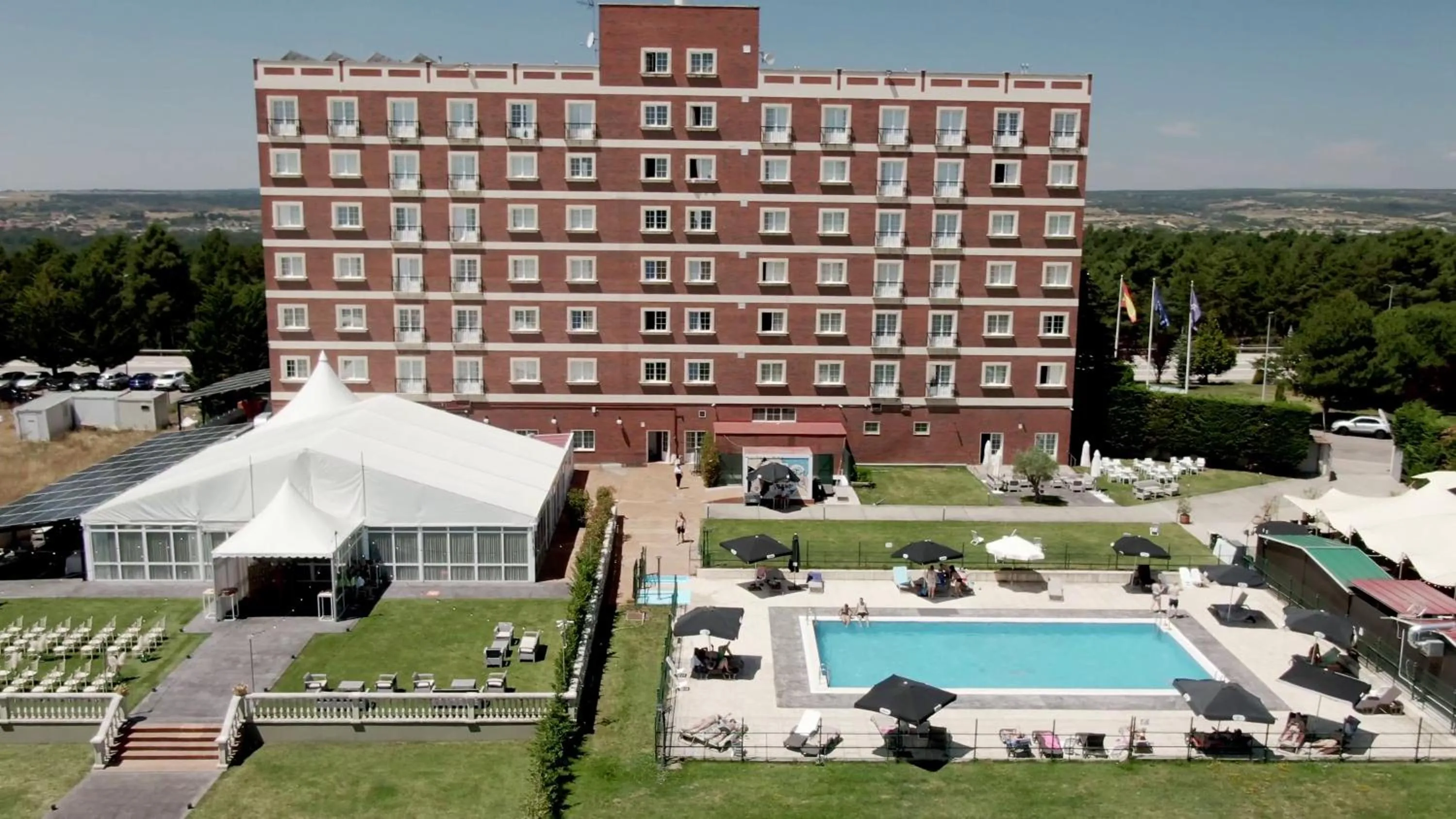 Swimming pool in ARVA Santiago León