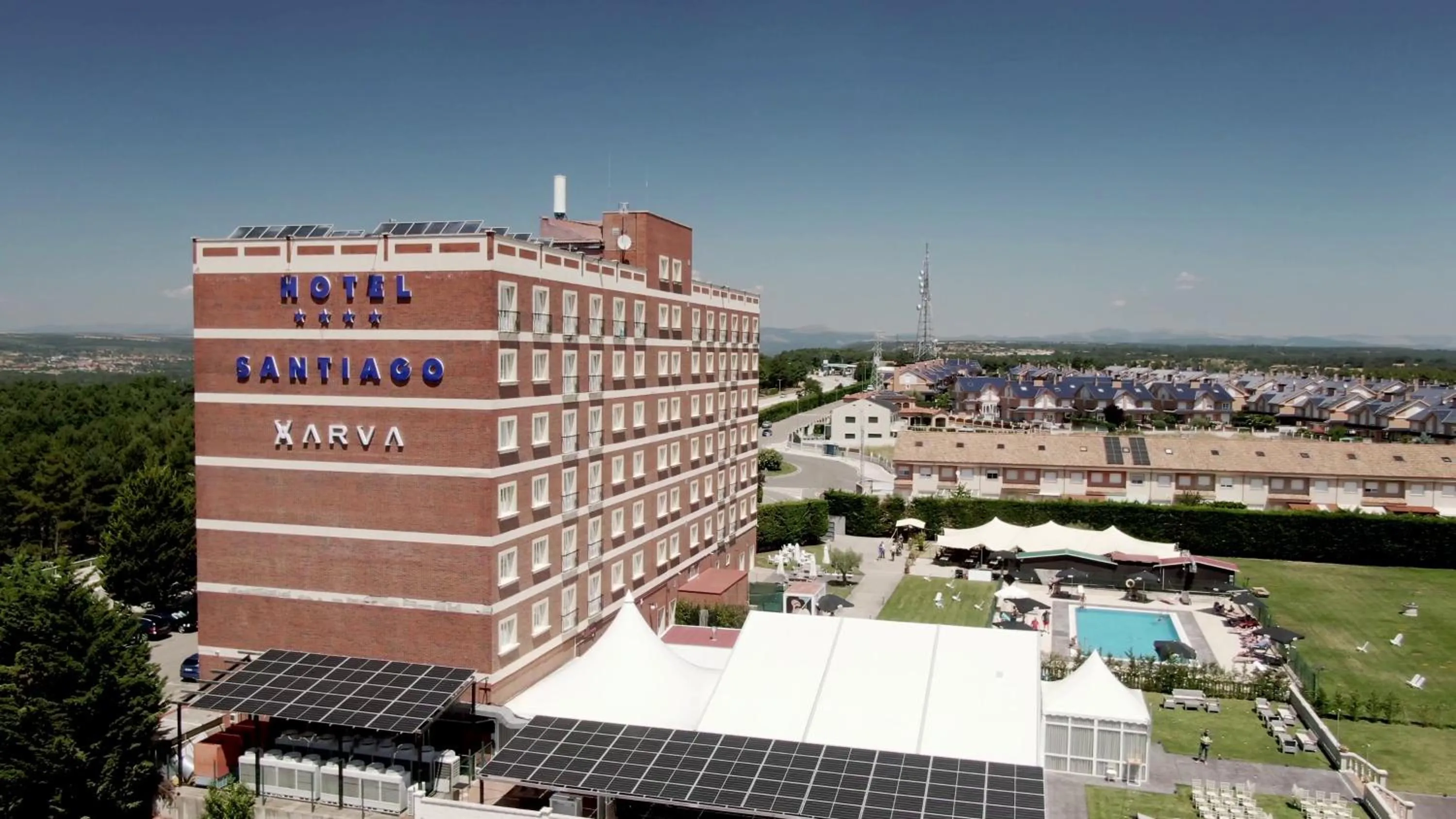 Swimming pool in ARVA Santiago León