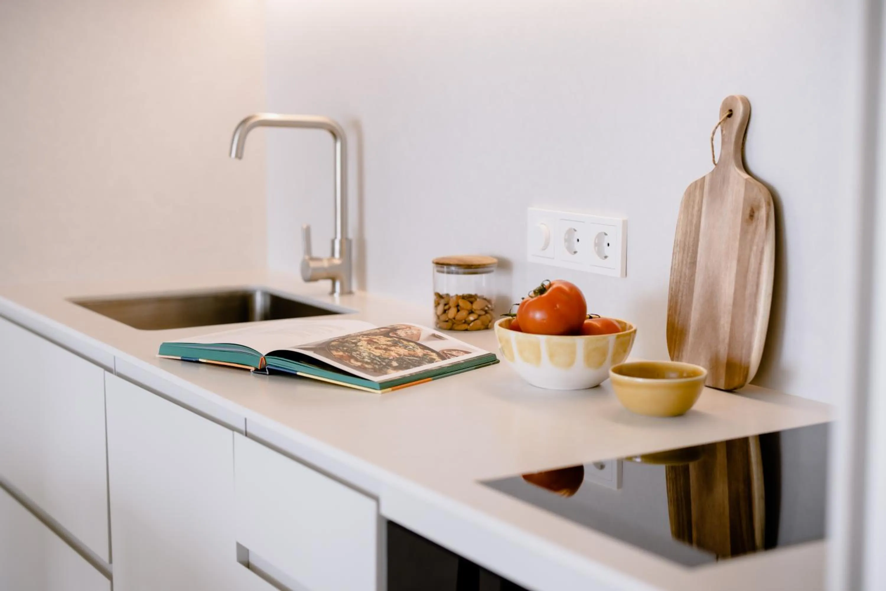 Kitchen or kitchenette in THE FLAG HOTEL Marbella, Estepona Adult Recommended