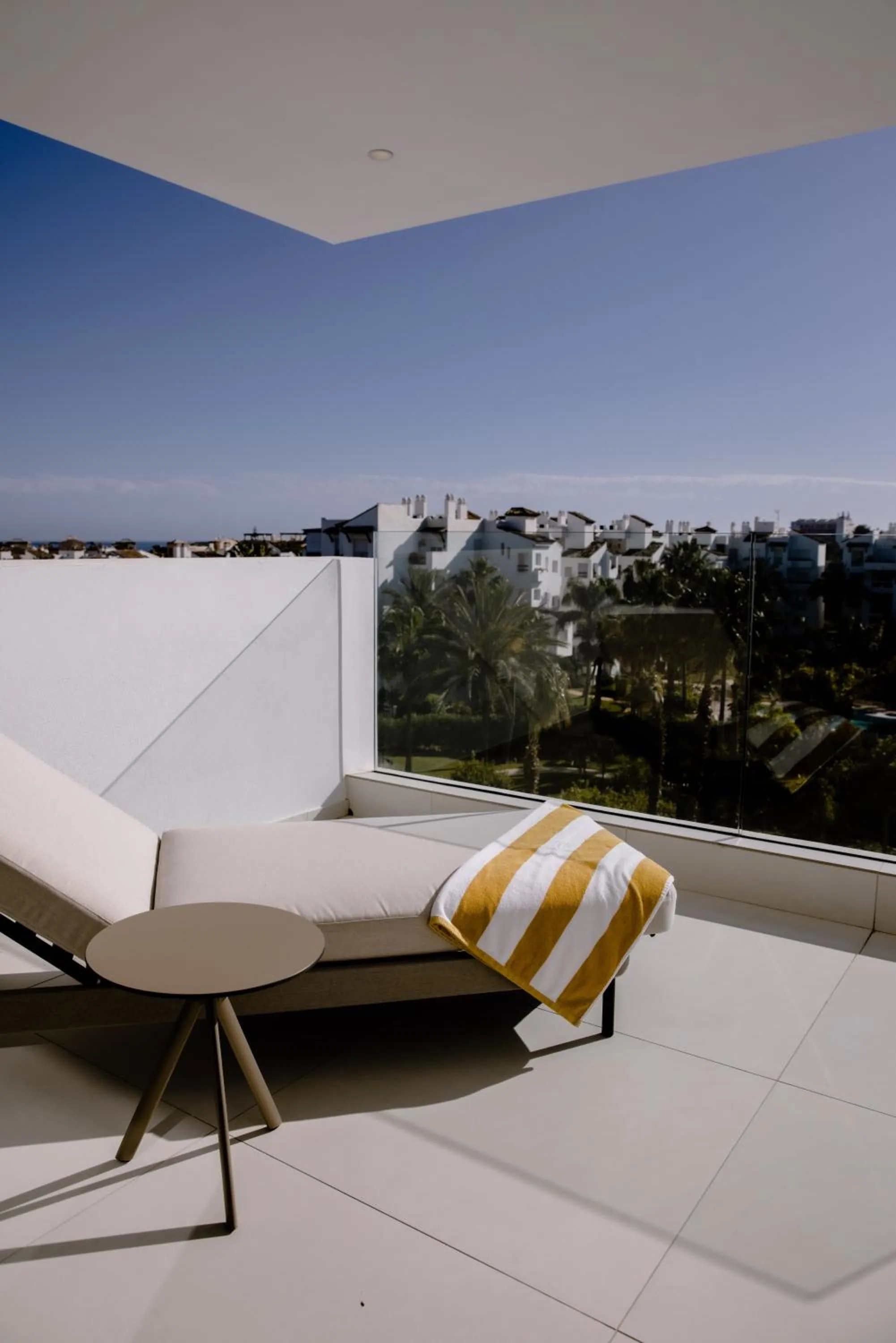 Balcony/Terrace in THE FLAG HOTEL Marbella, Estepona Adult Recommended