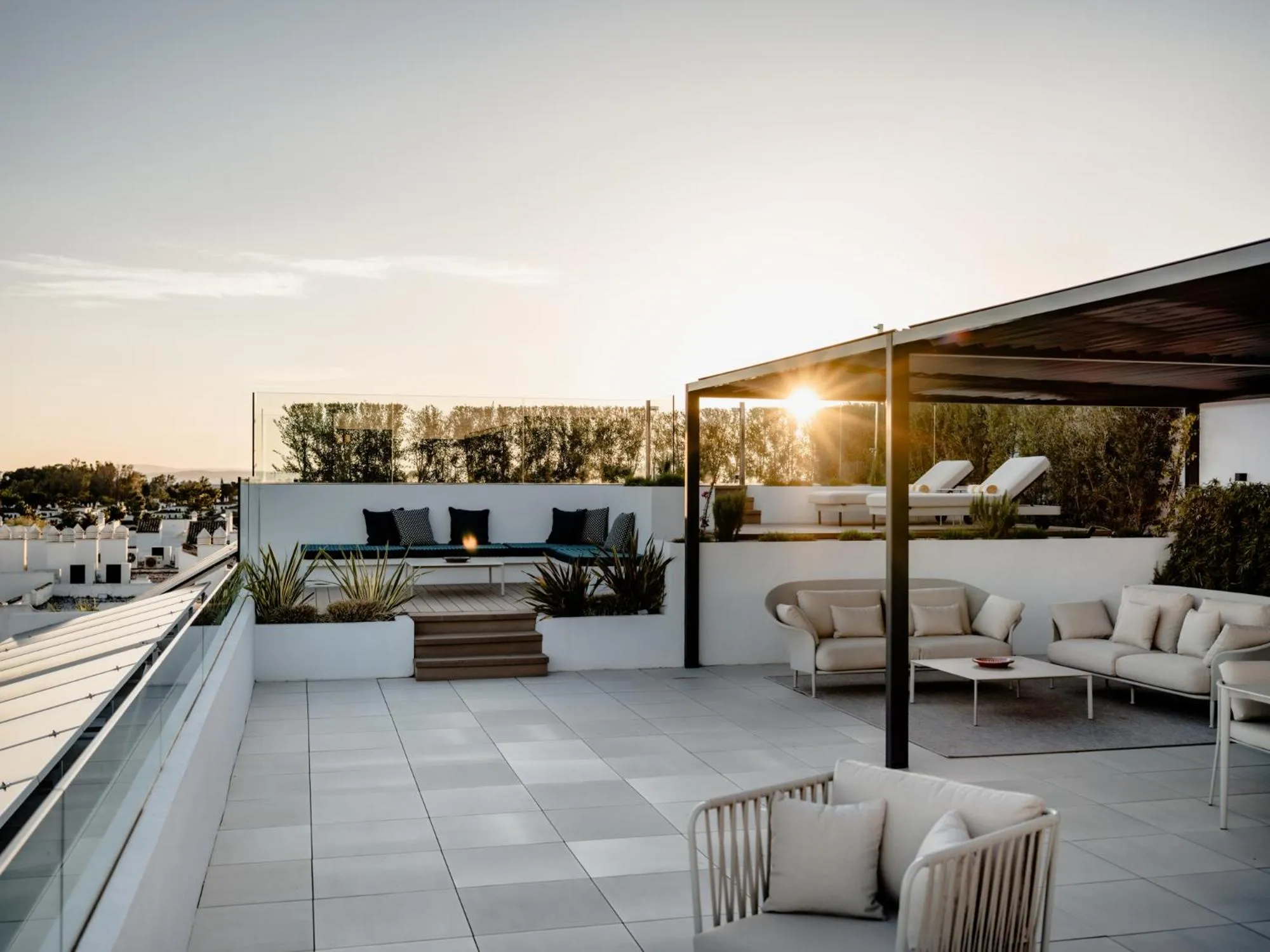 sunbed in THE FLAG HOTEL Marbella, Estepona Adult Recommended