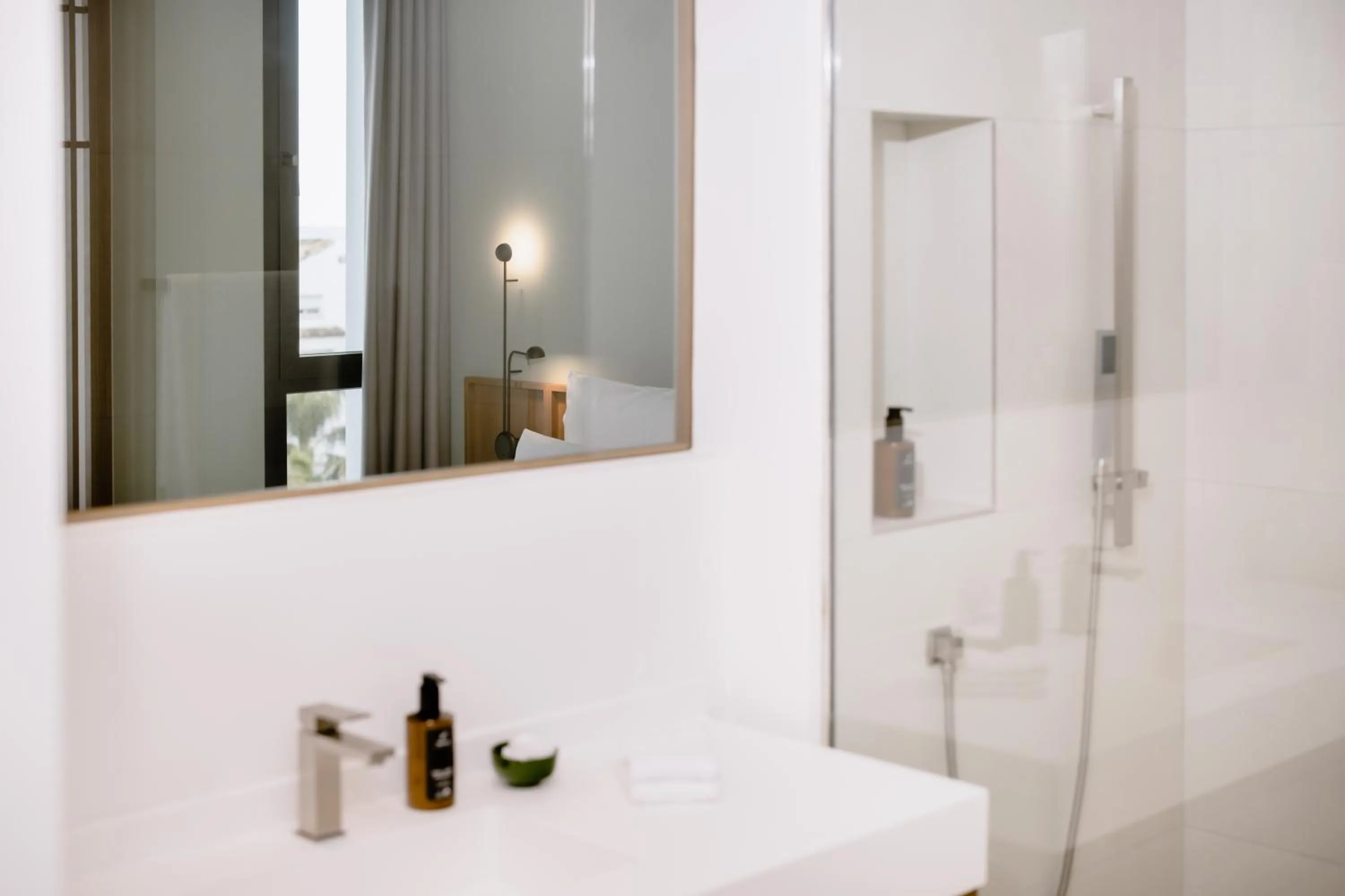 Shower in THE FLAG HOTEL Marbella, Estepona Adult Recommended