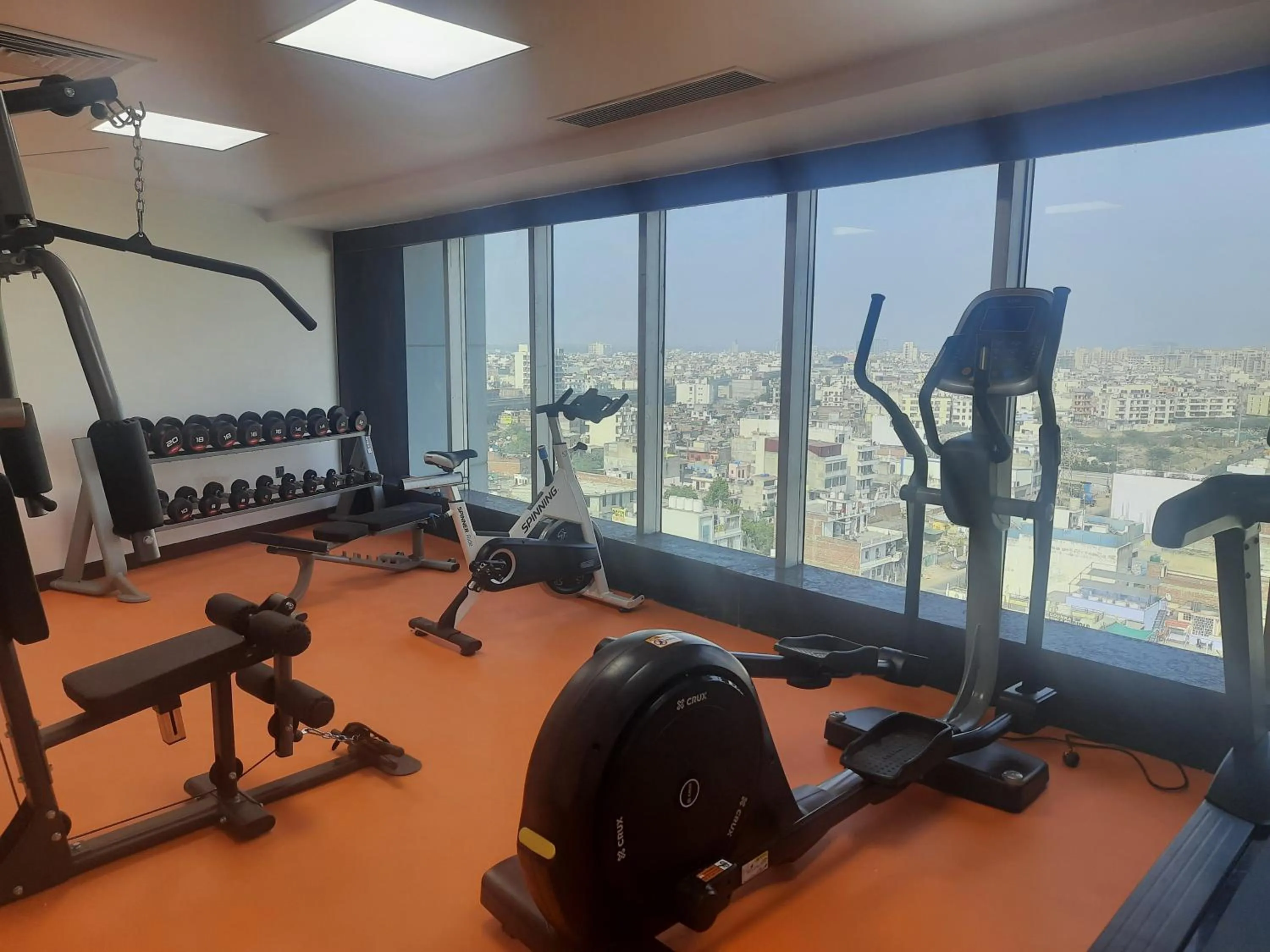 Fitness centre/facilities in Holiday Inn Express & Suites Jaipur Gopalpura by IHG