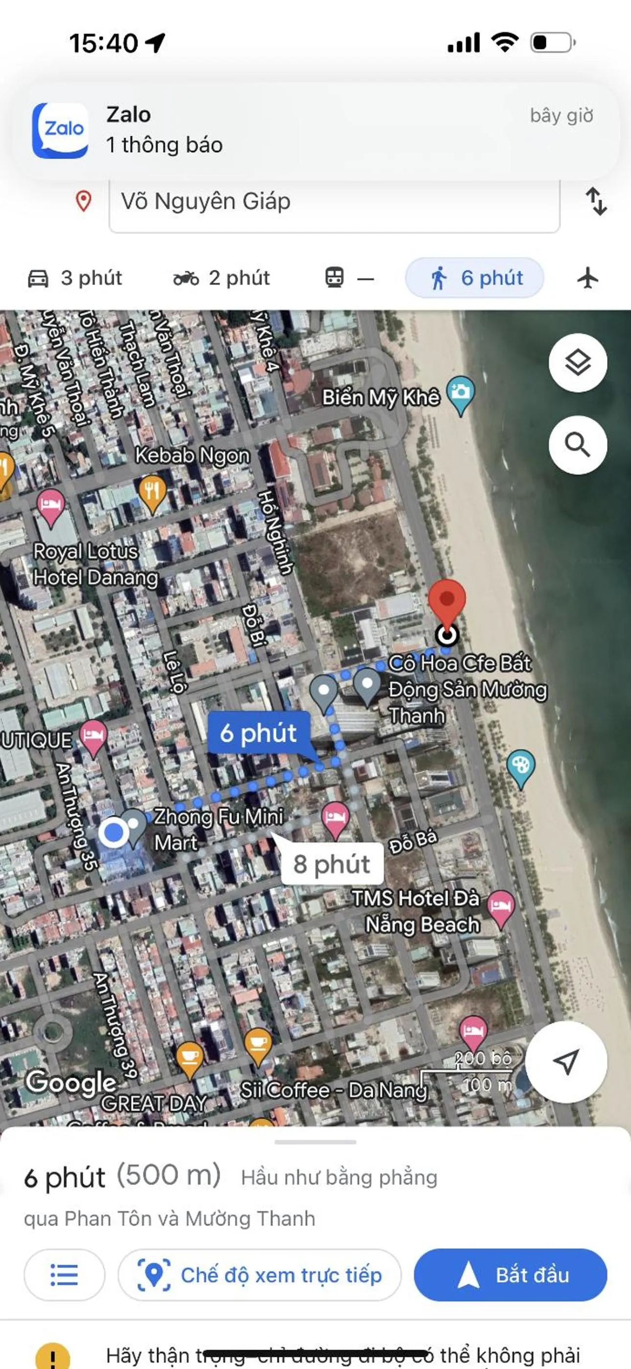 Location in Lagom Boutique Hotel Da Nang