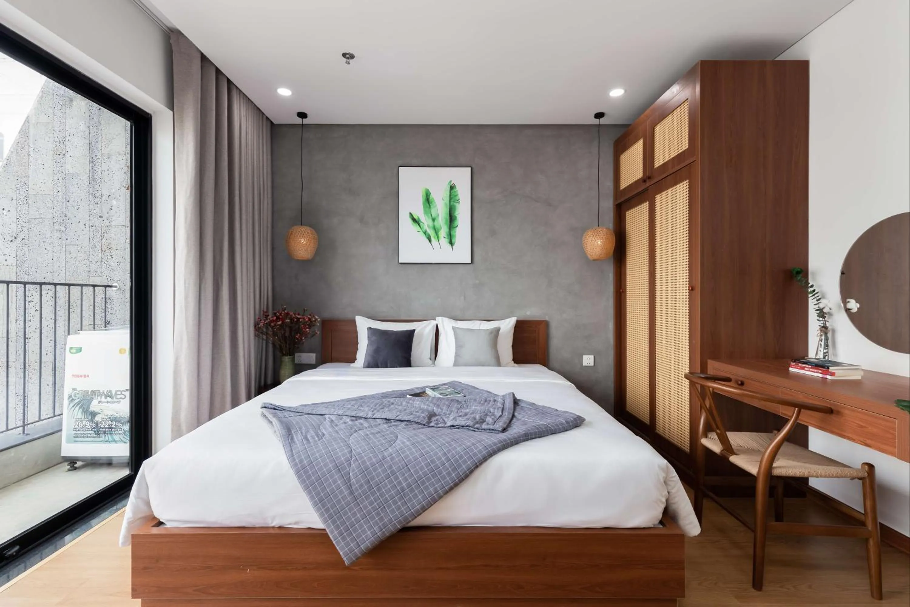 Bedroom, Bed in Lagom Boutique Hotel Da Nang