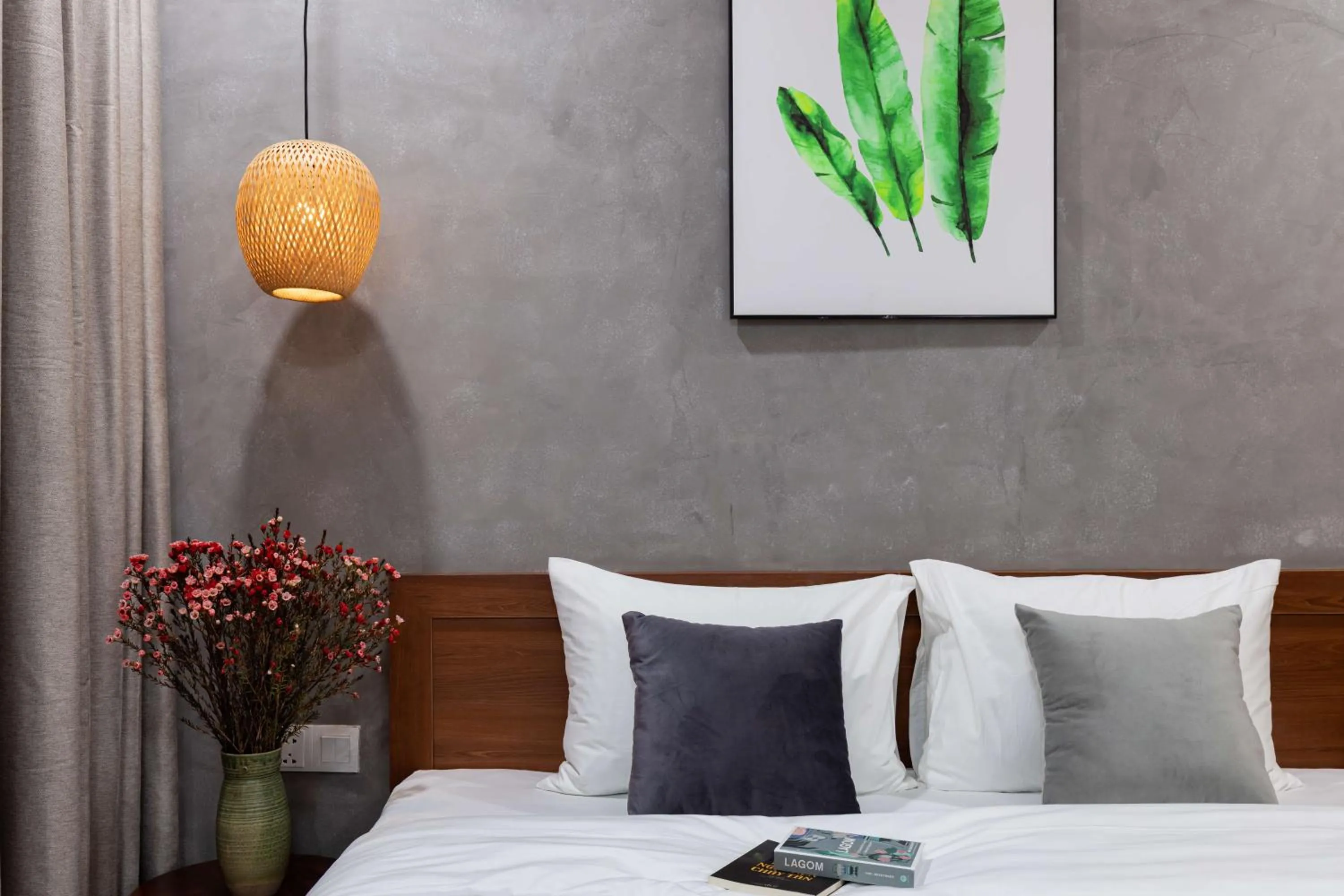 Bed in Lagom Boutique Hotel Da Nang