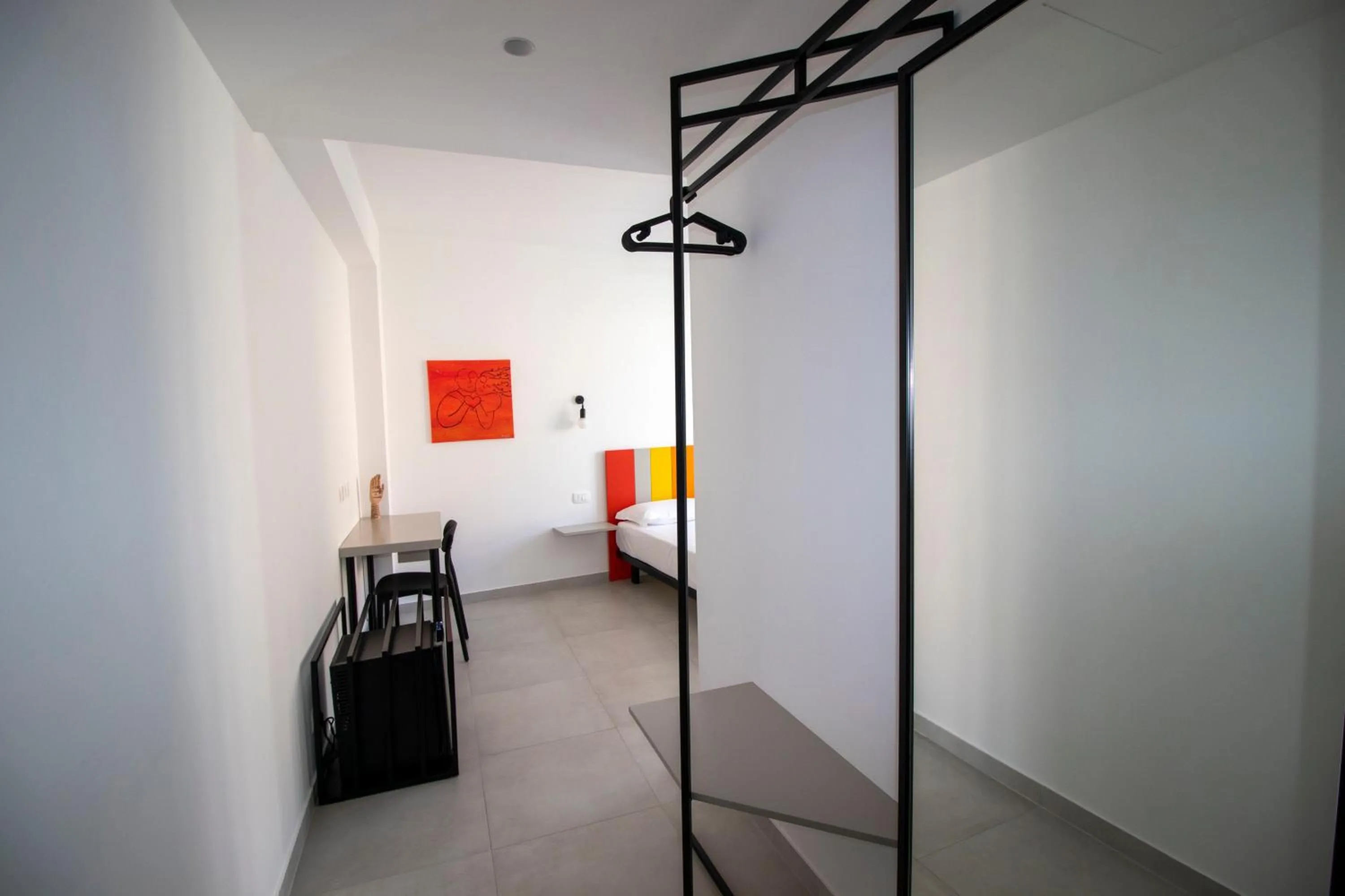 Bed in Hotel Arte Mare