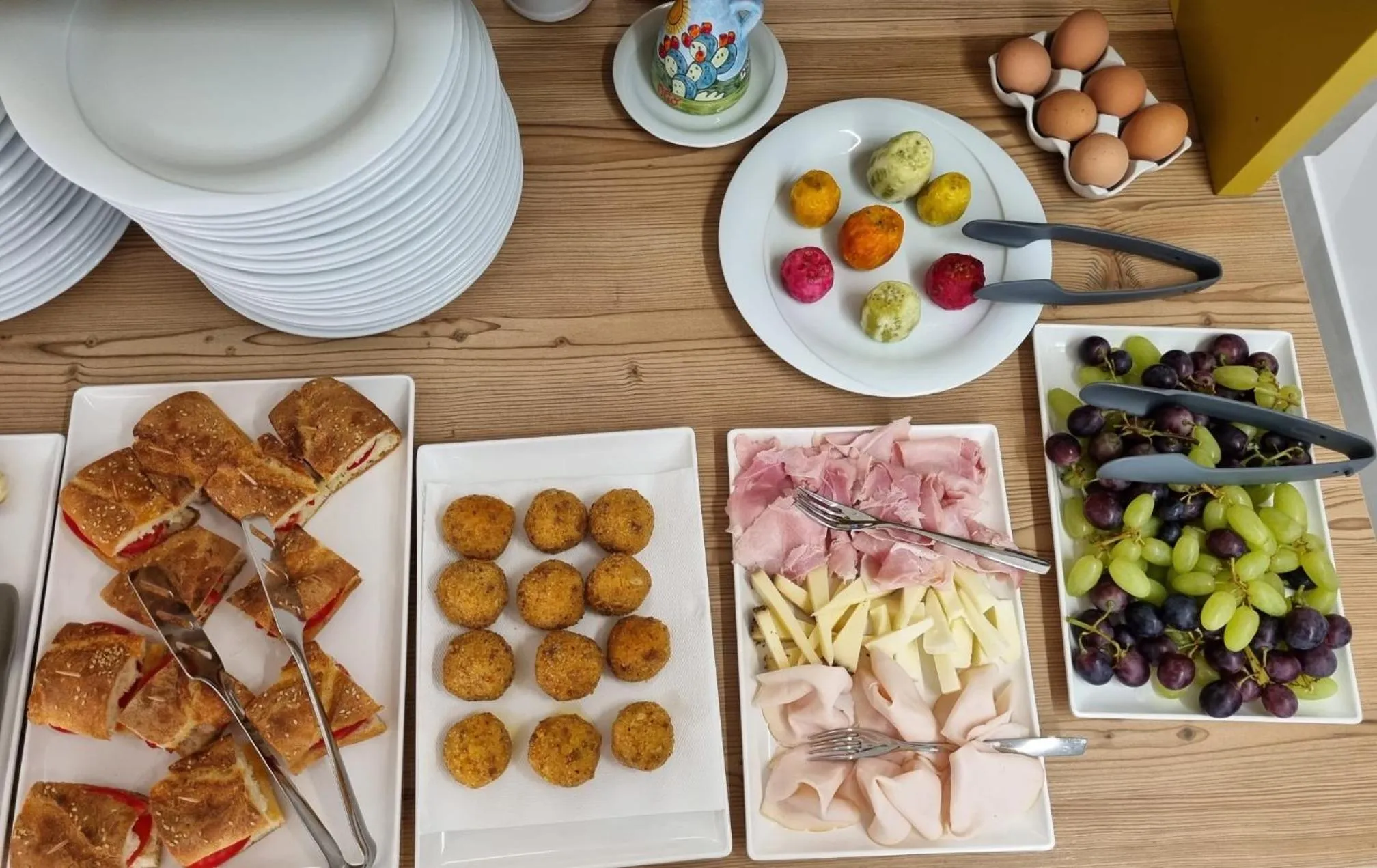 Food and drinks in Hotel Arte Mare