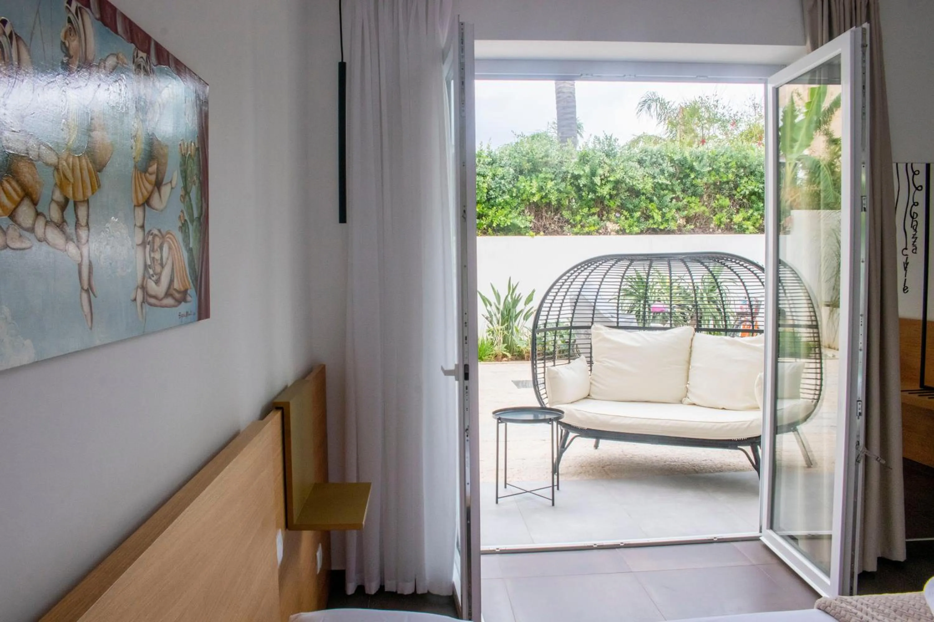 Patio in Hotel Arte Mare