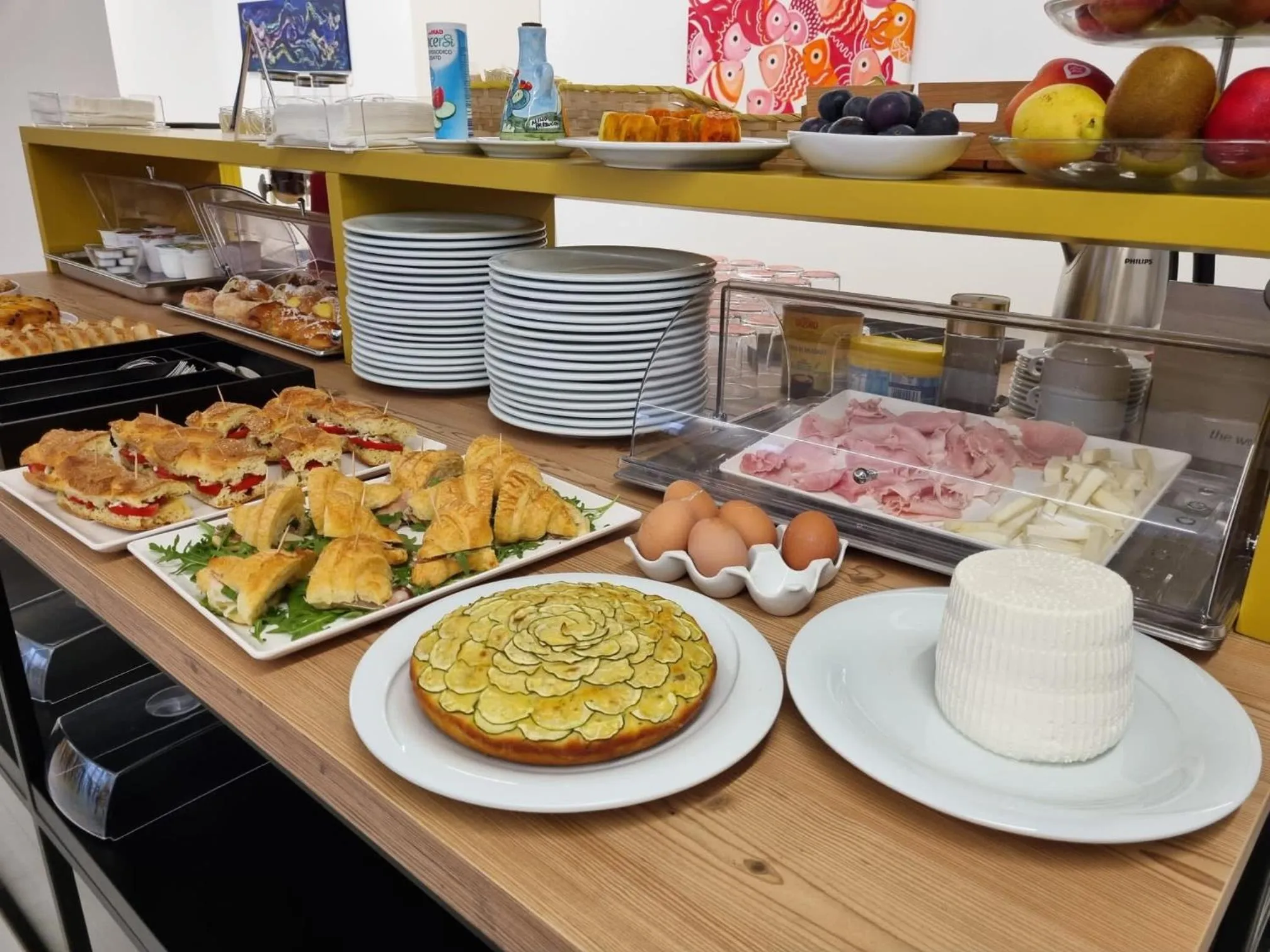 Food and drinks in Hotel Arte Mare