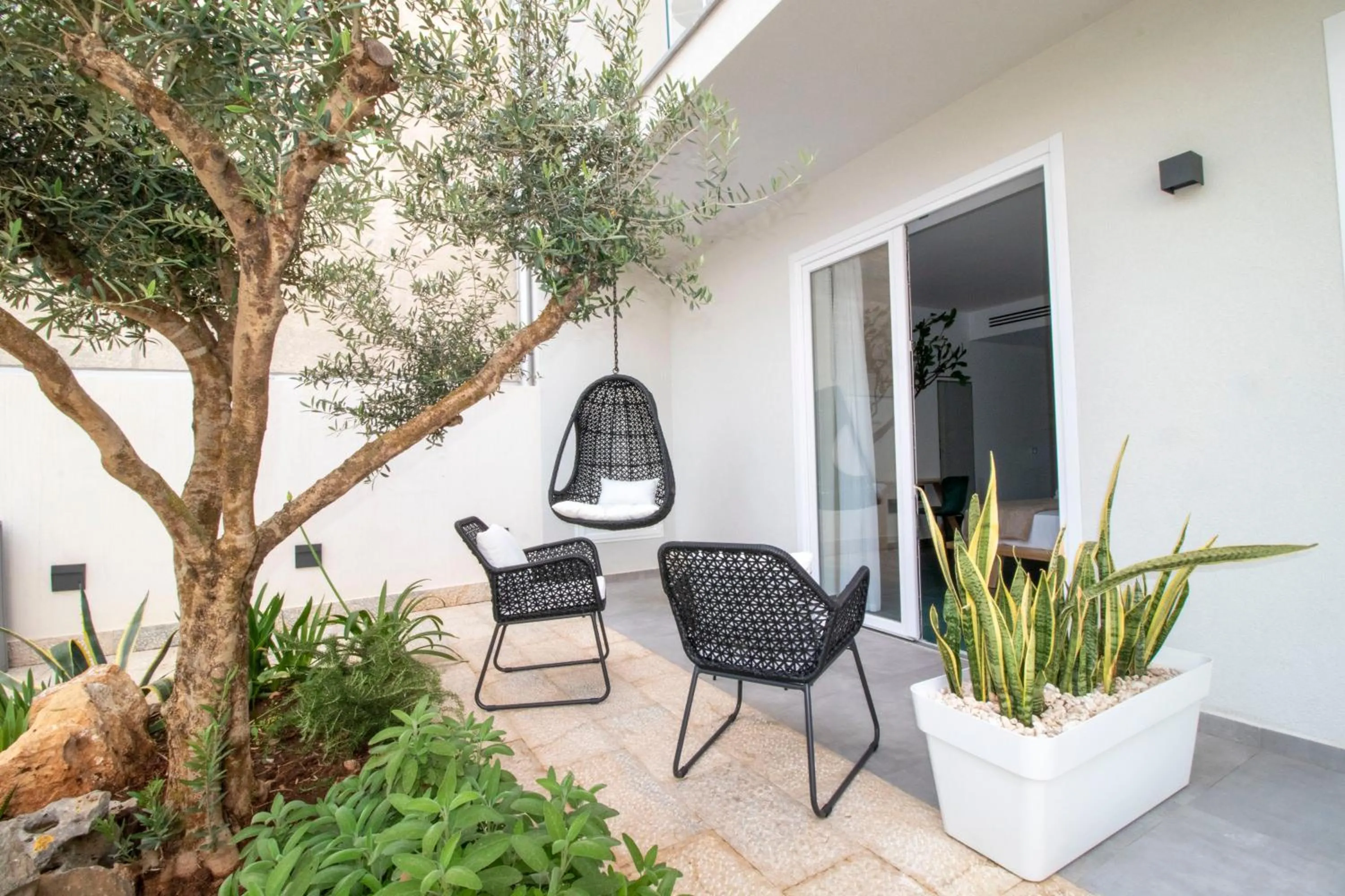 Patio in Hotel Arte Mare