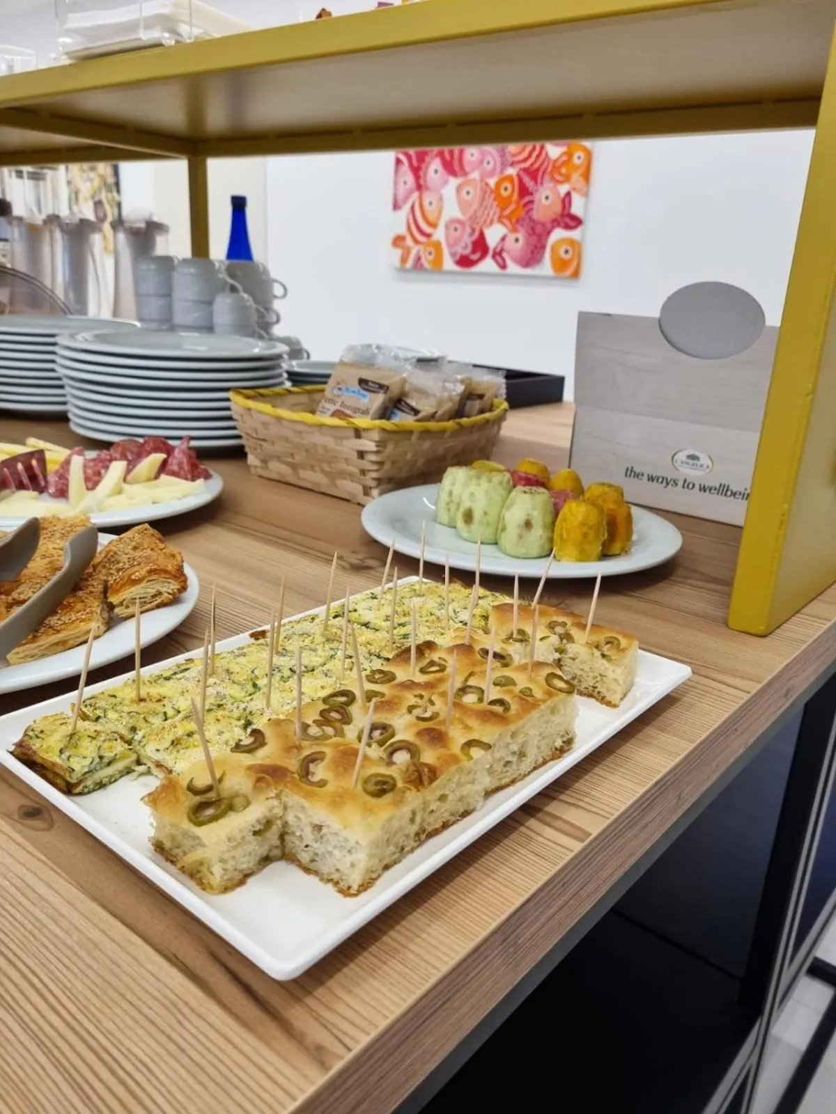 Food and drinks in Hotel Arte Mare