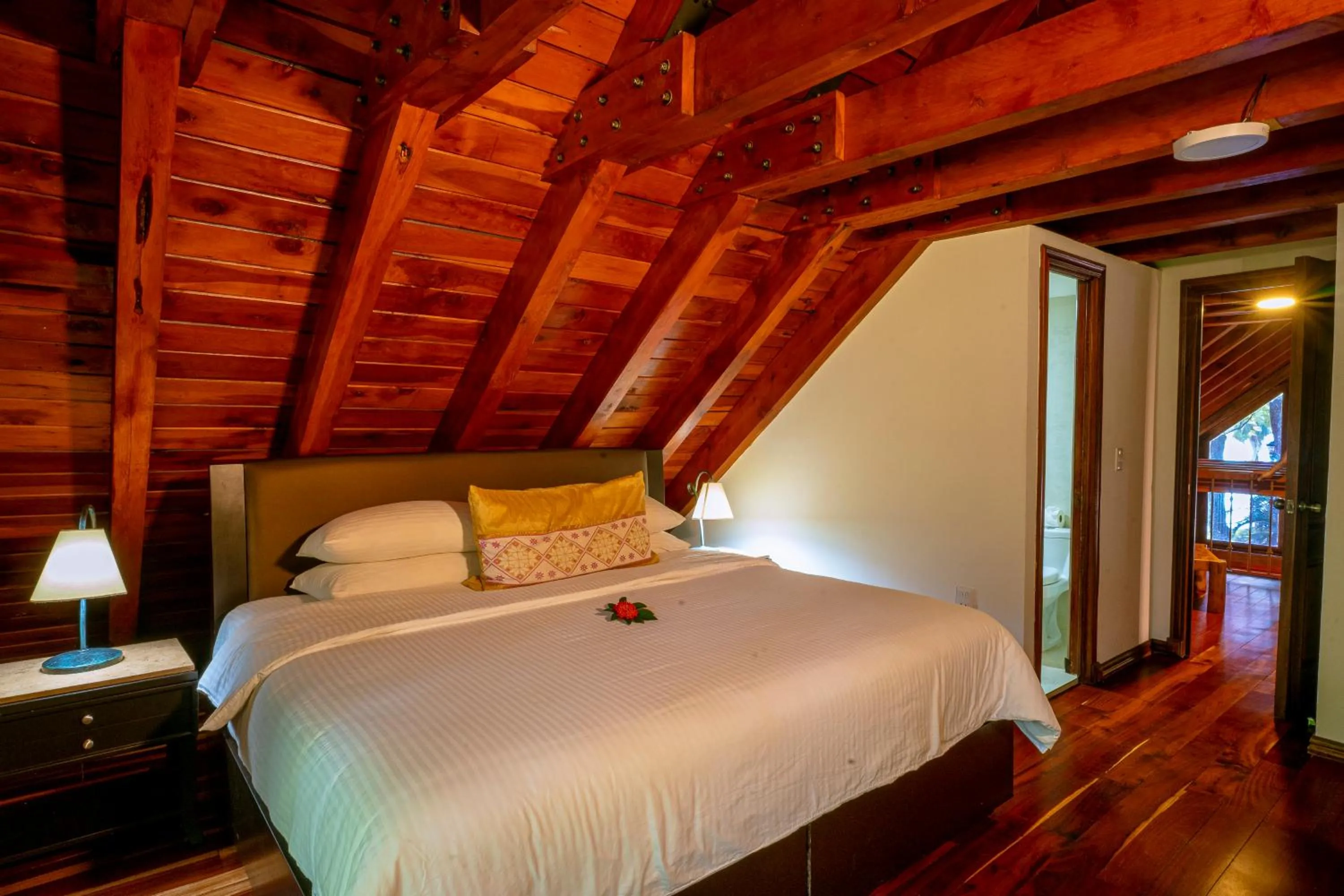 Bed in Santa María Resort
