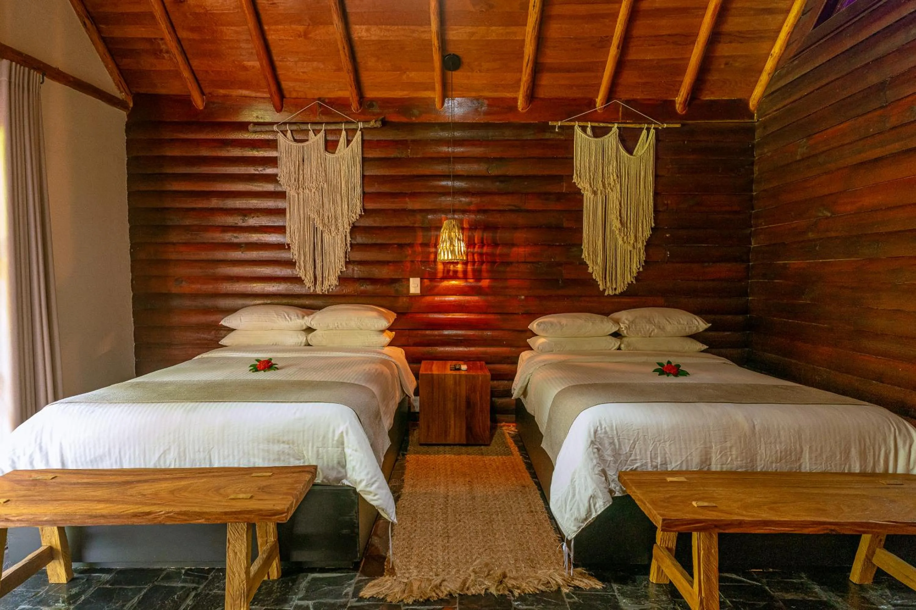 Bed in Santa María Resort