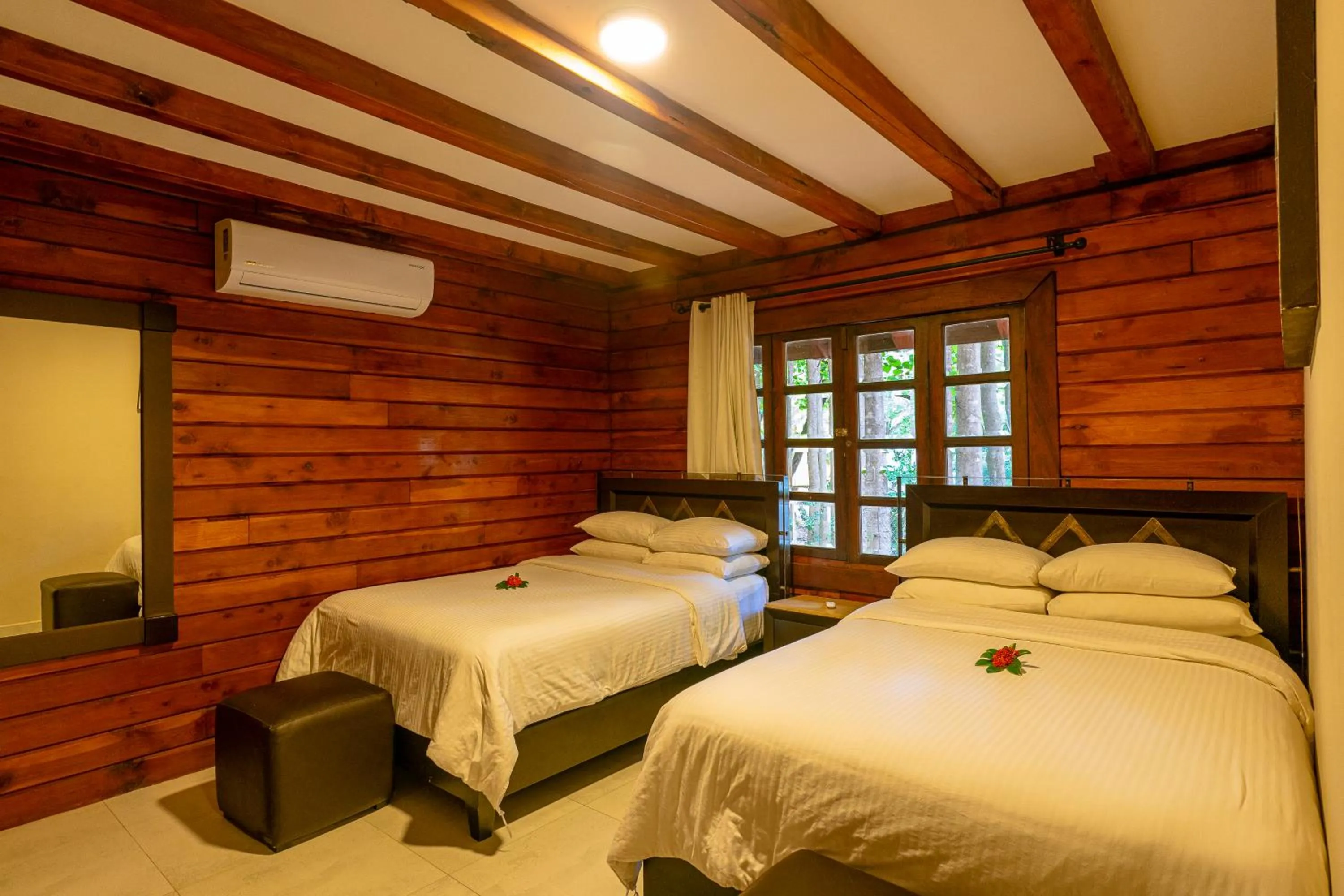 Bed in Santa María Resort