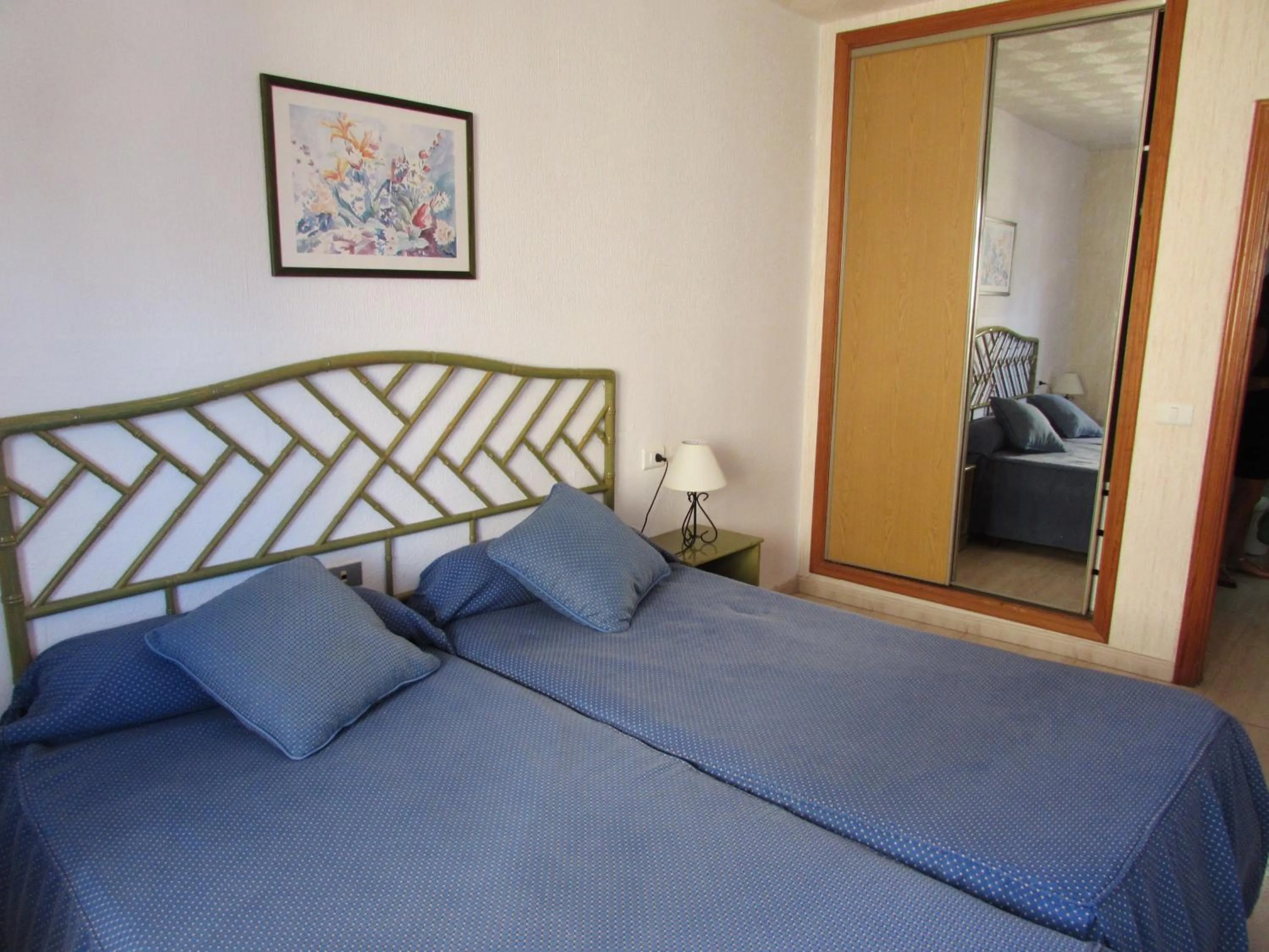 Bedroom, Bed in Apartamentos Alta