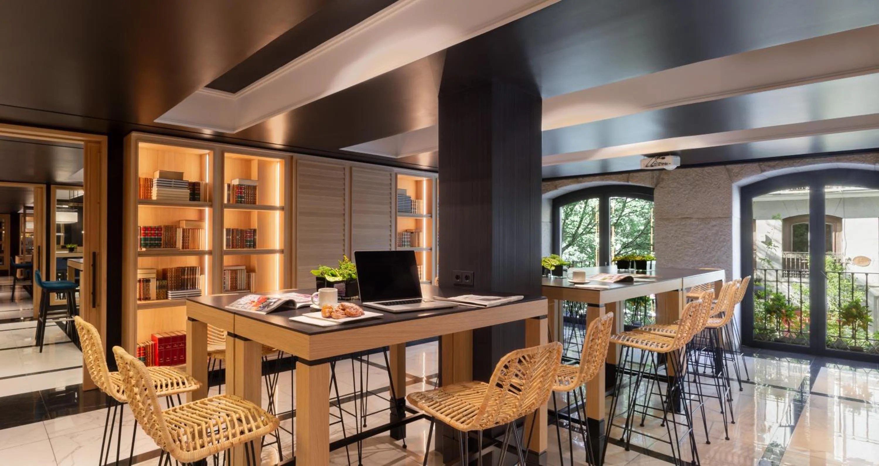 Seating area in Francisco I Boutique