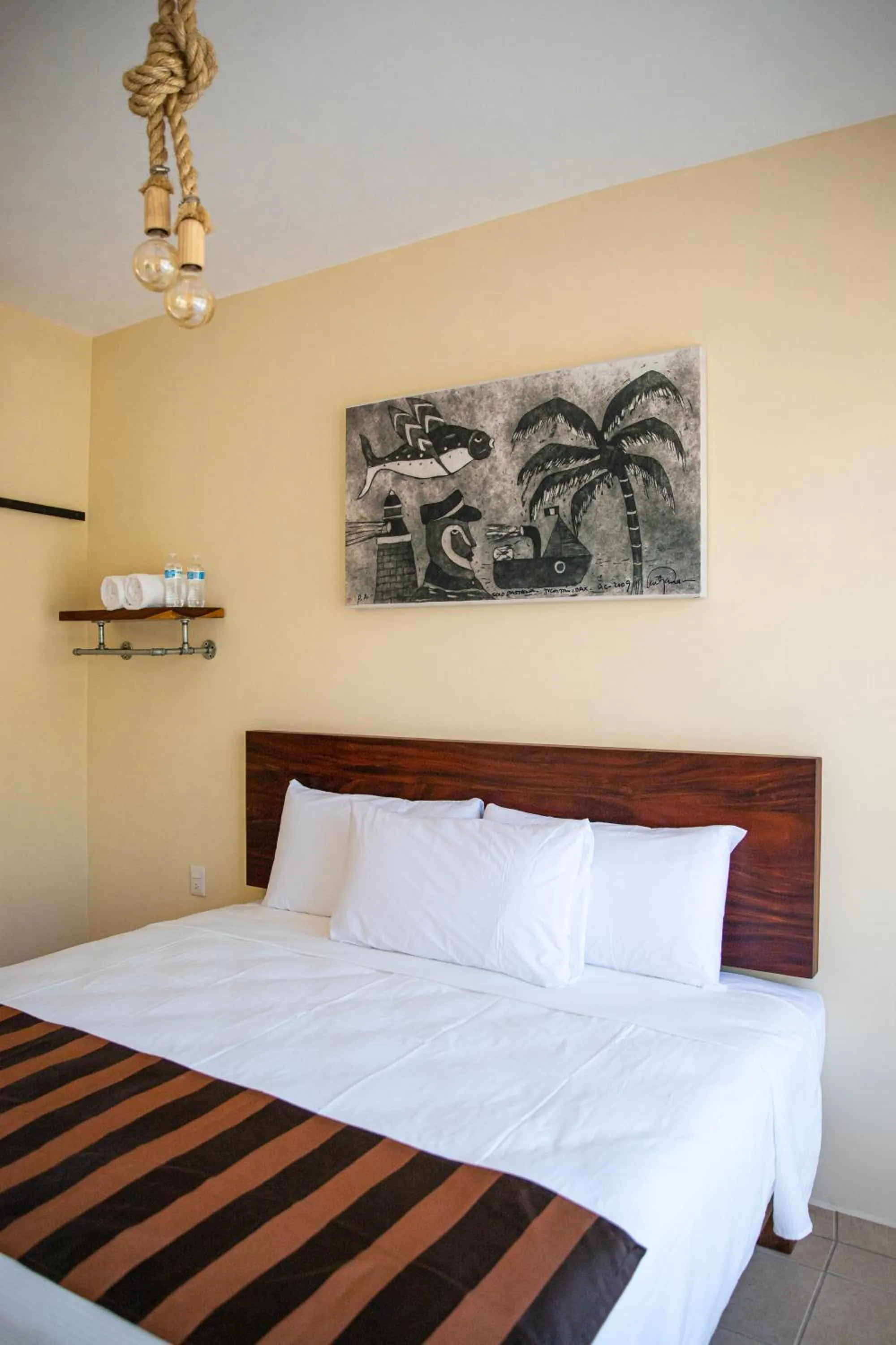 Bed in Hotel Santa Cruz Punta Zicatela