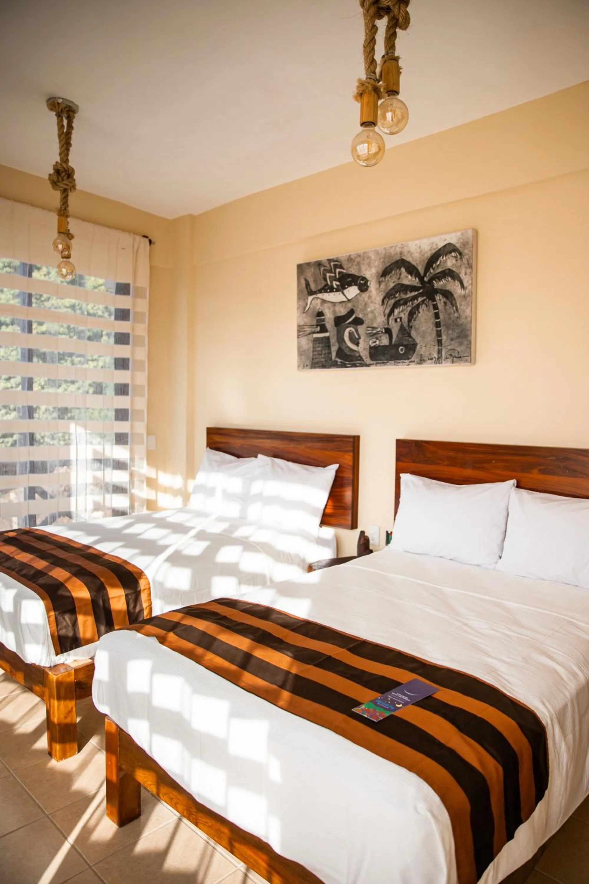 Bed in Hotel Santa Cruz Punta Zicatela