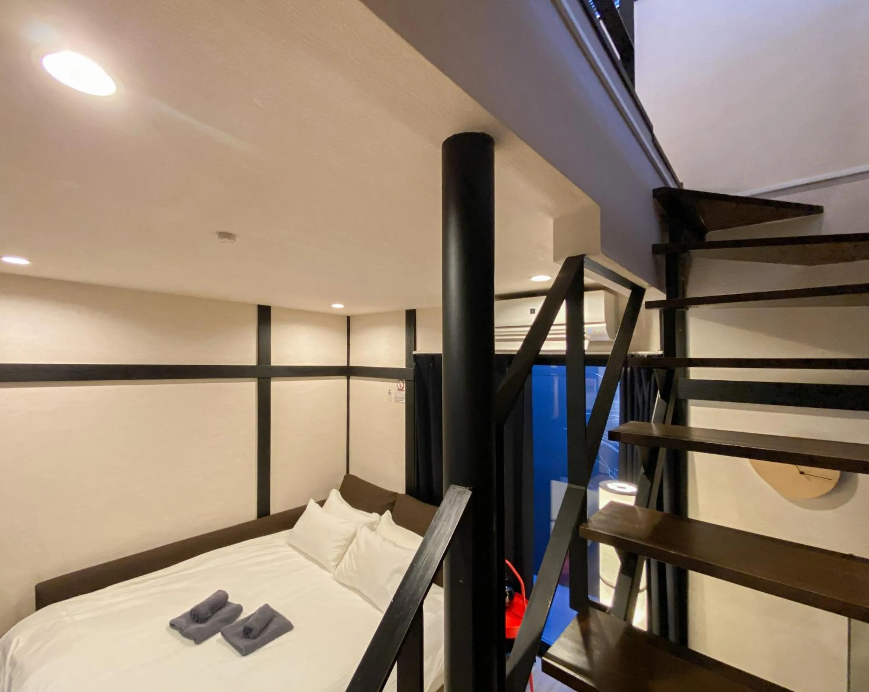 Bed in Miyanonoki guest house with Free Parking