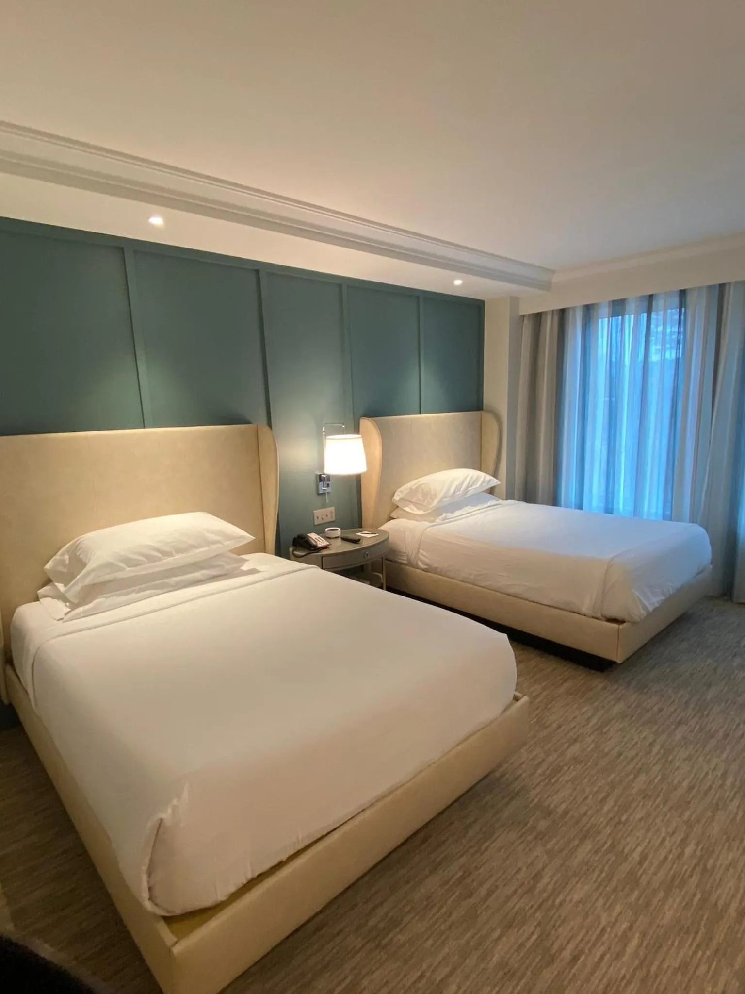 Bed in The Shepherd Hotel Downtown Clemson