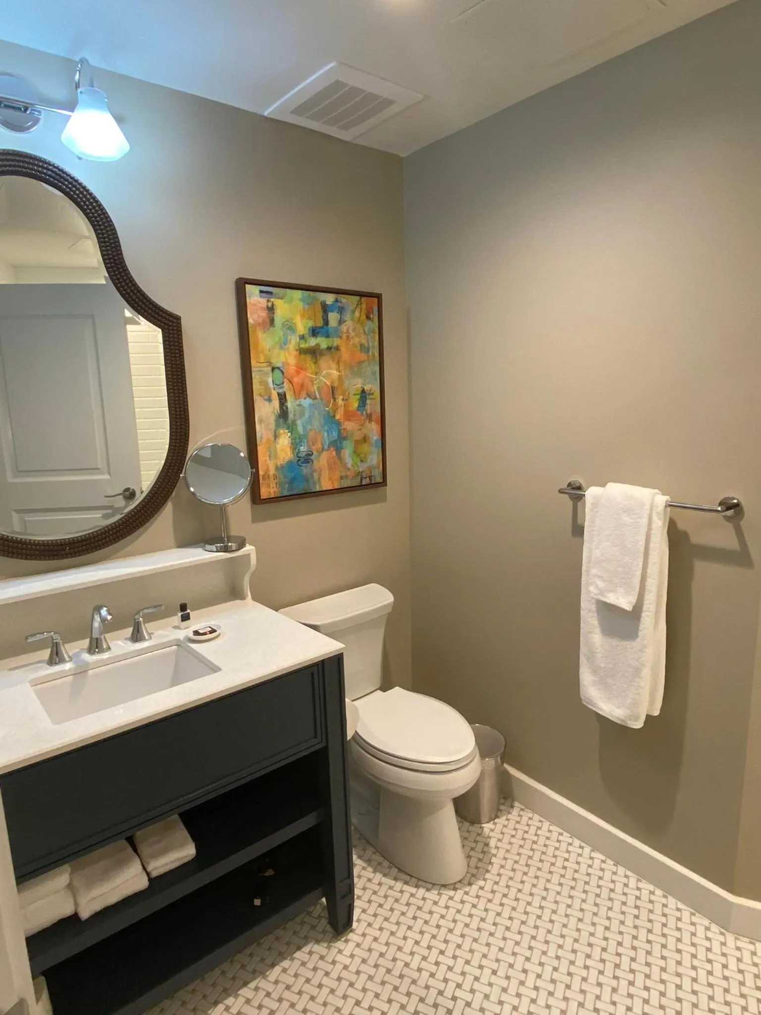 Bathroom in The Shepherd Hotel Downtown Clemson