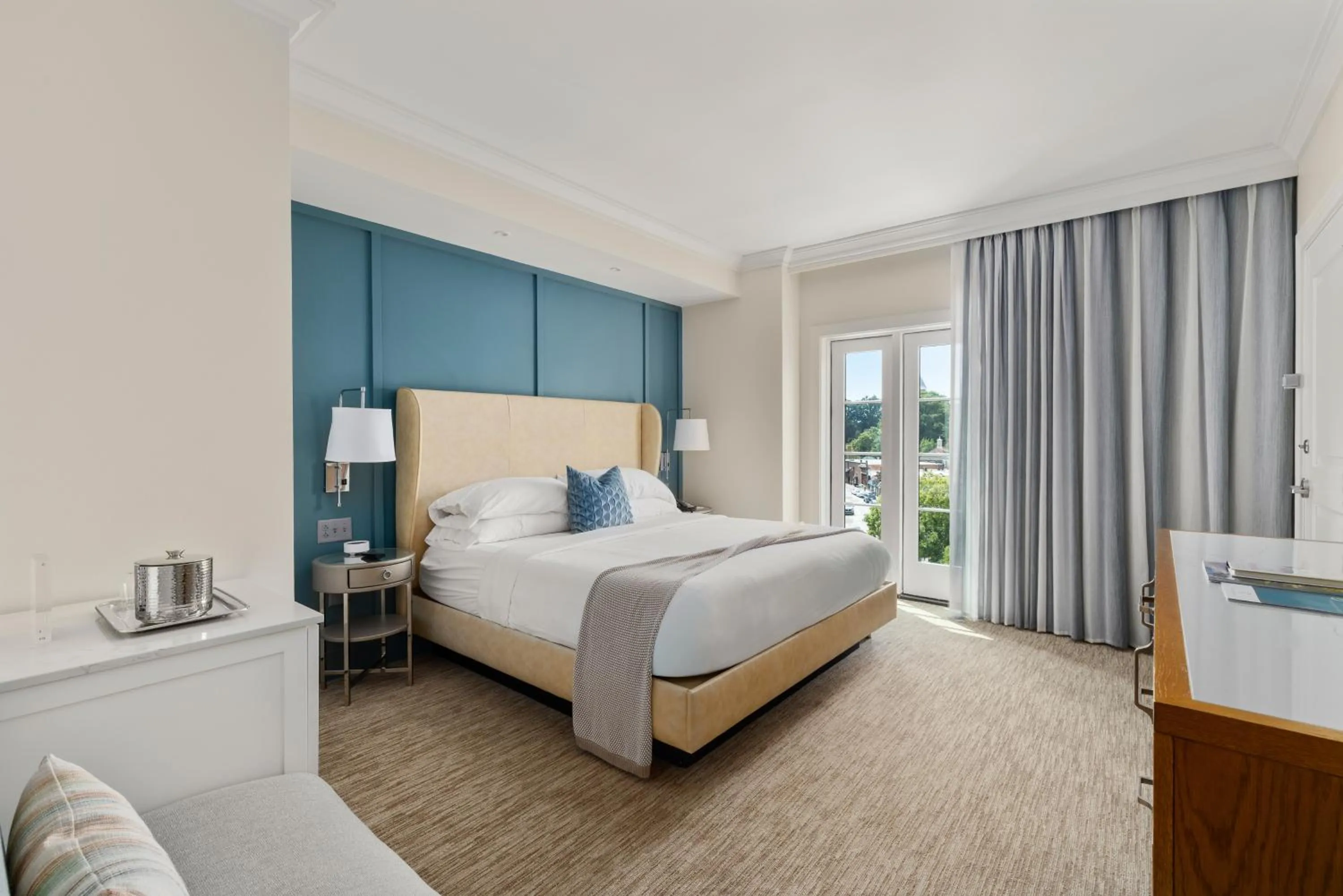 Bedroom, Bed in The Shepherd Hotel Downtown Clemson