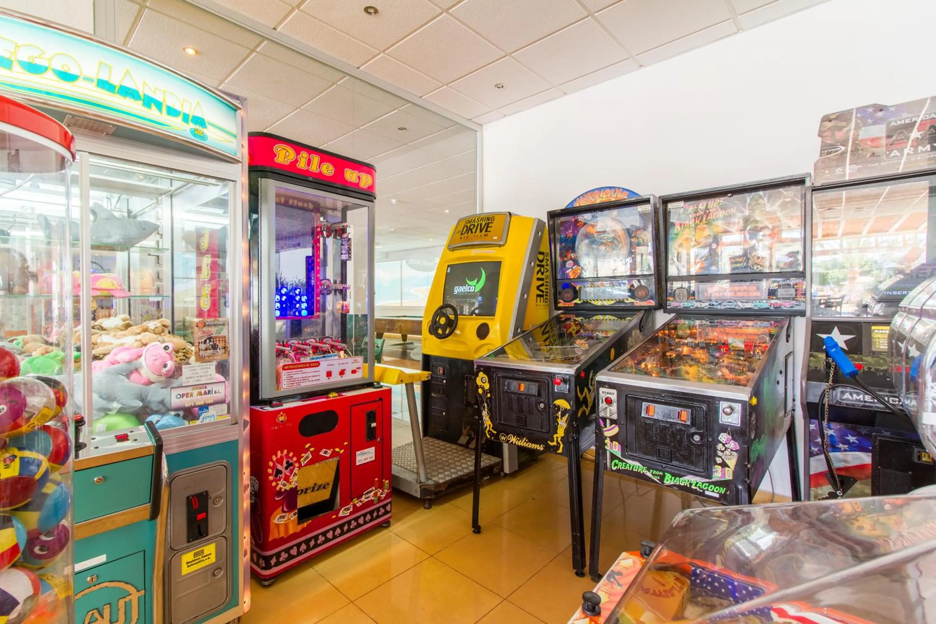 Game Room in Hotel Caribe IBIZA