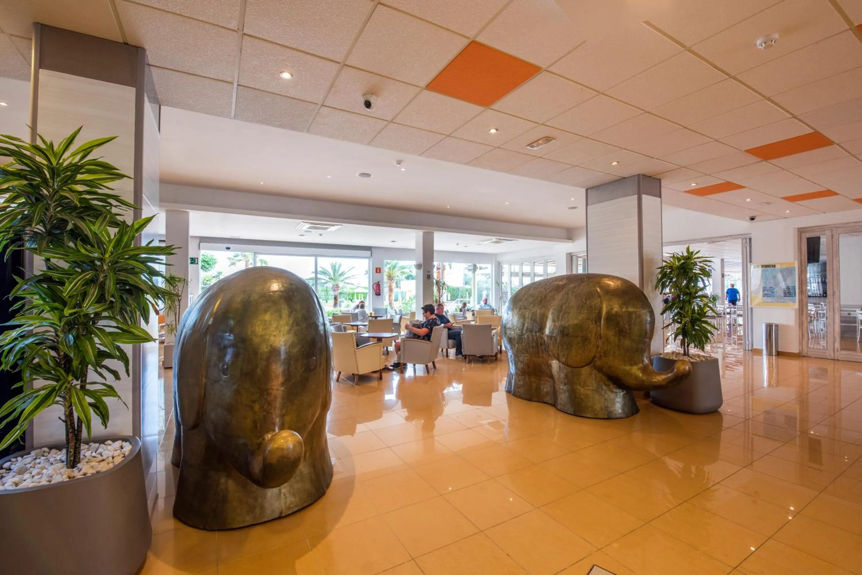 Lobby or reception in Hotel Caribe IBIZA