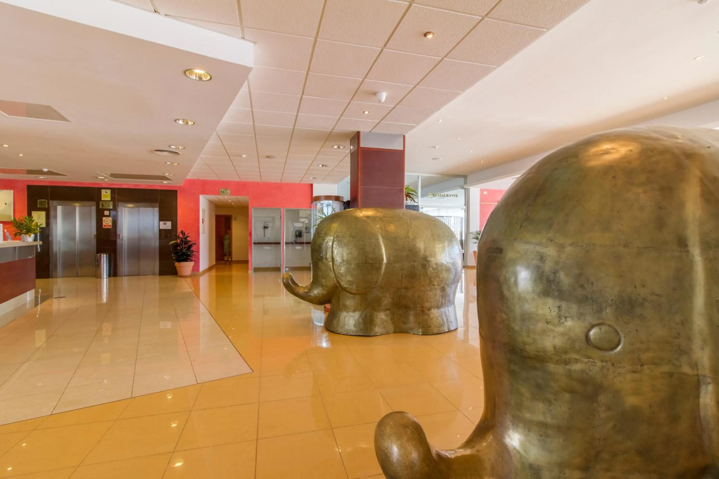 Lobby or reception in Hotel Caribe IBIZA