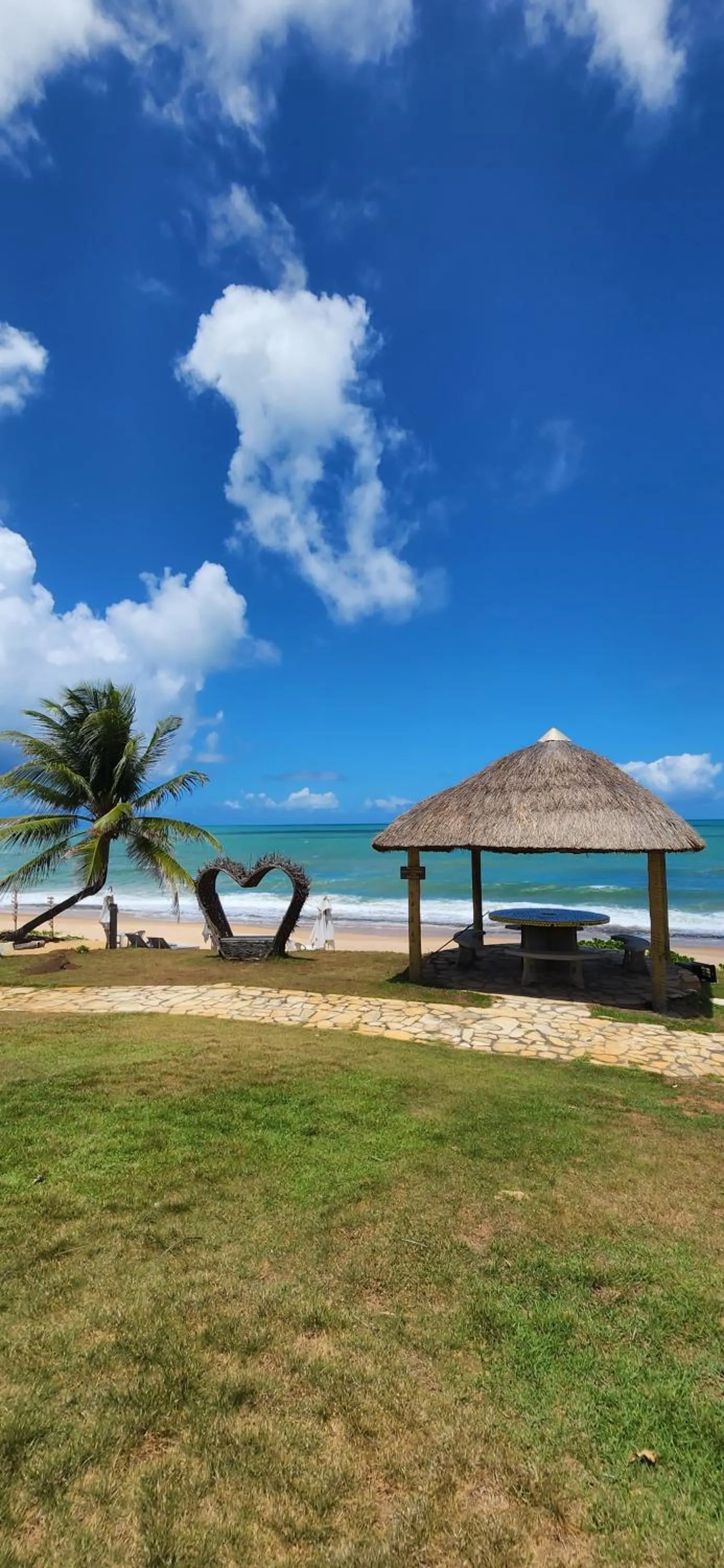 Garden in Pousada Paradise