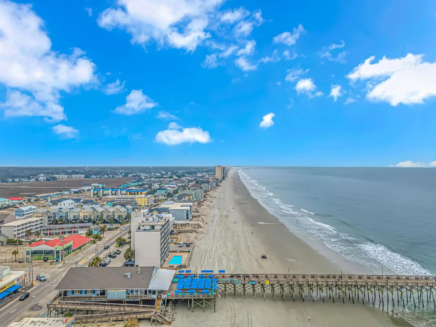 125 Atlantic Avenue Unit F - Pet Friendly! Walk To The Beach and Pier! 1BR -1BA - Sleeps 2-4 guests!